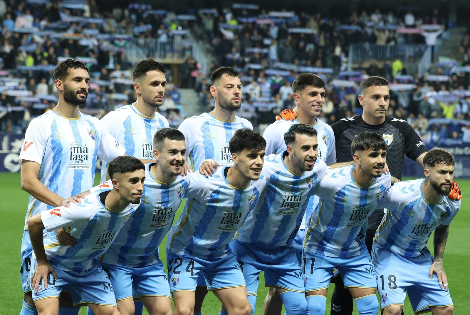 El Málaga CF-CD Tenerife, en fotos