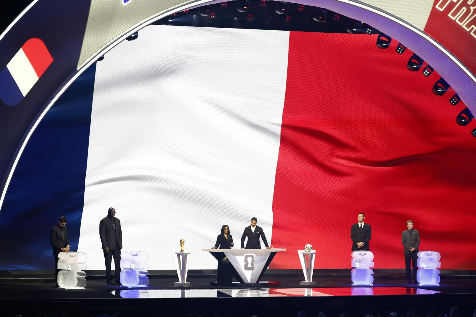 Las fotos del sorteo del Mundial de Estados Unidos, Canadá y México 2026