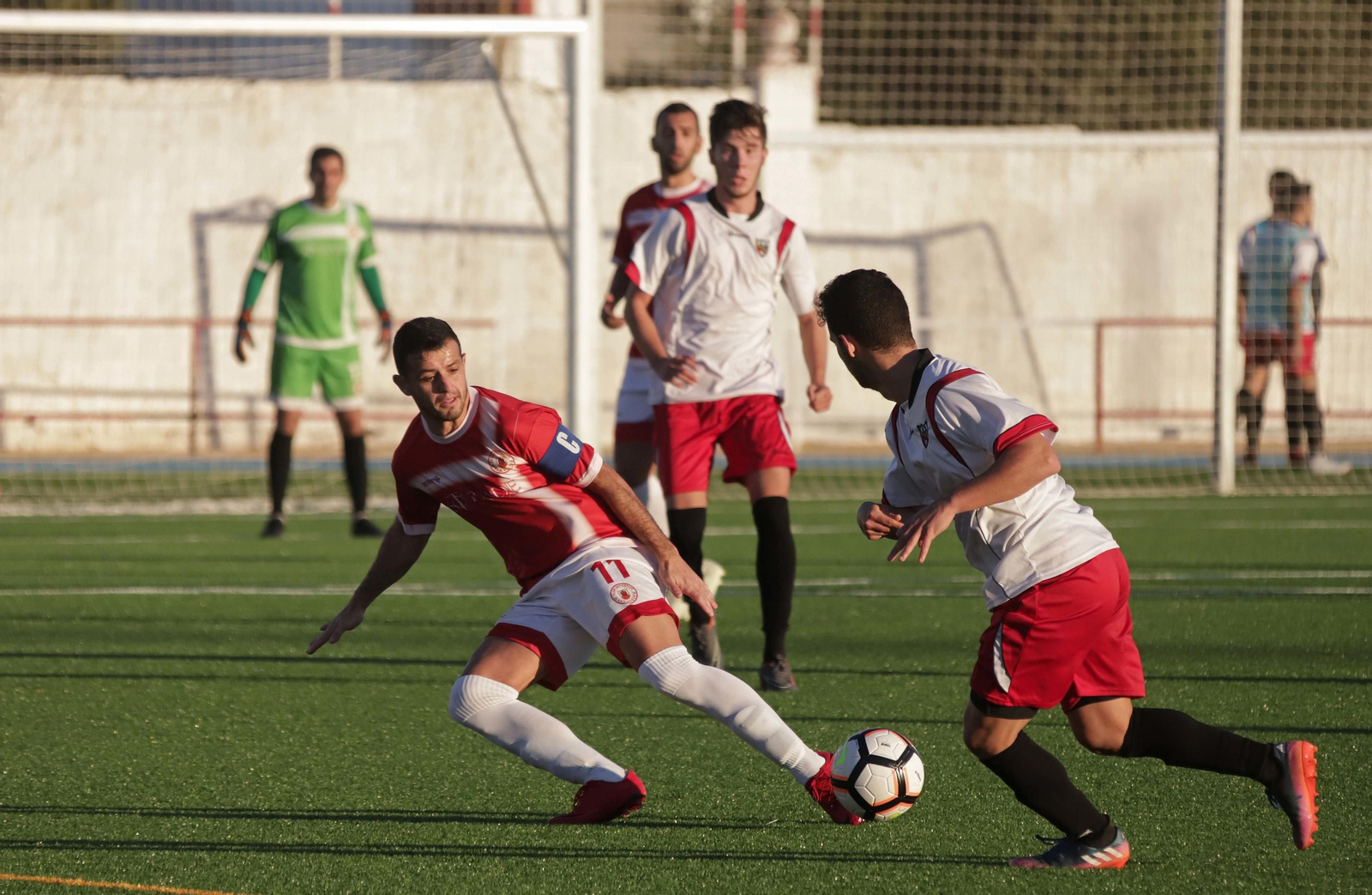 Un lance del San Roque-Roteña.