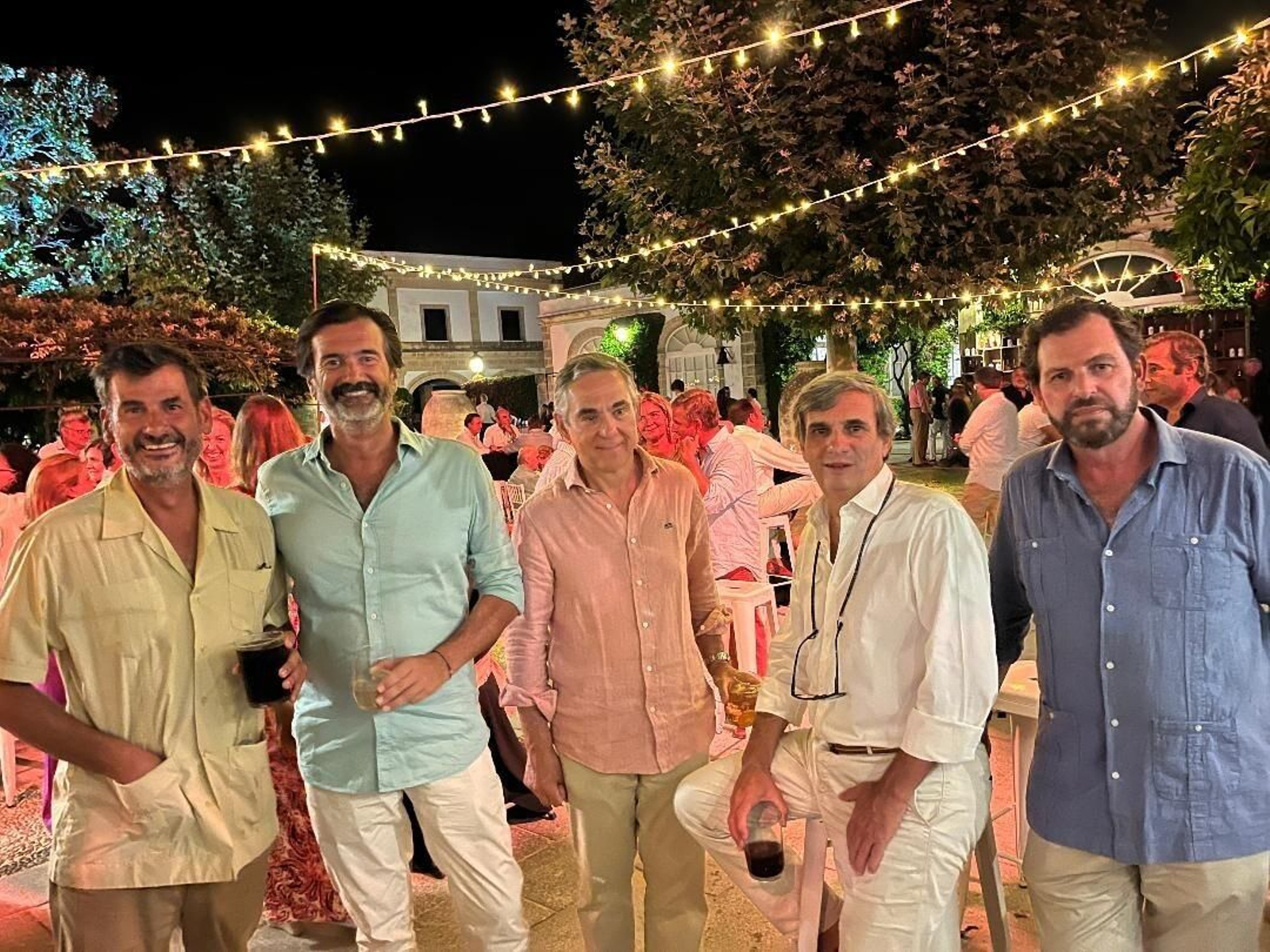 Fabricio Llanza, Pablo Velasco de Torres, Joaquín Joly, Rafael del Cuvillo y Carlos Villar.