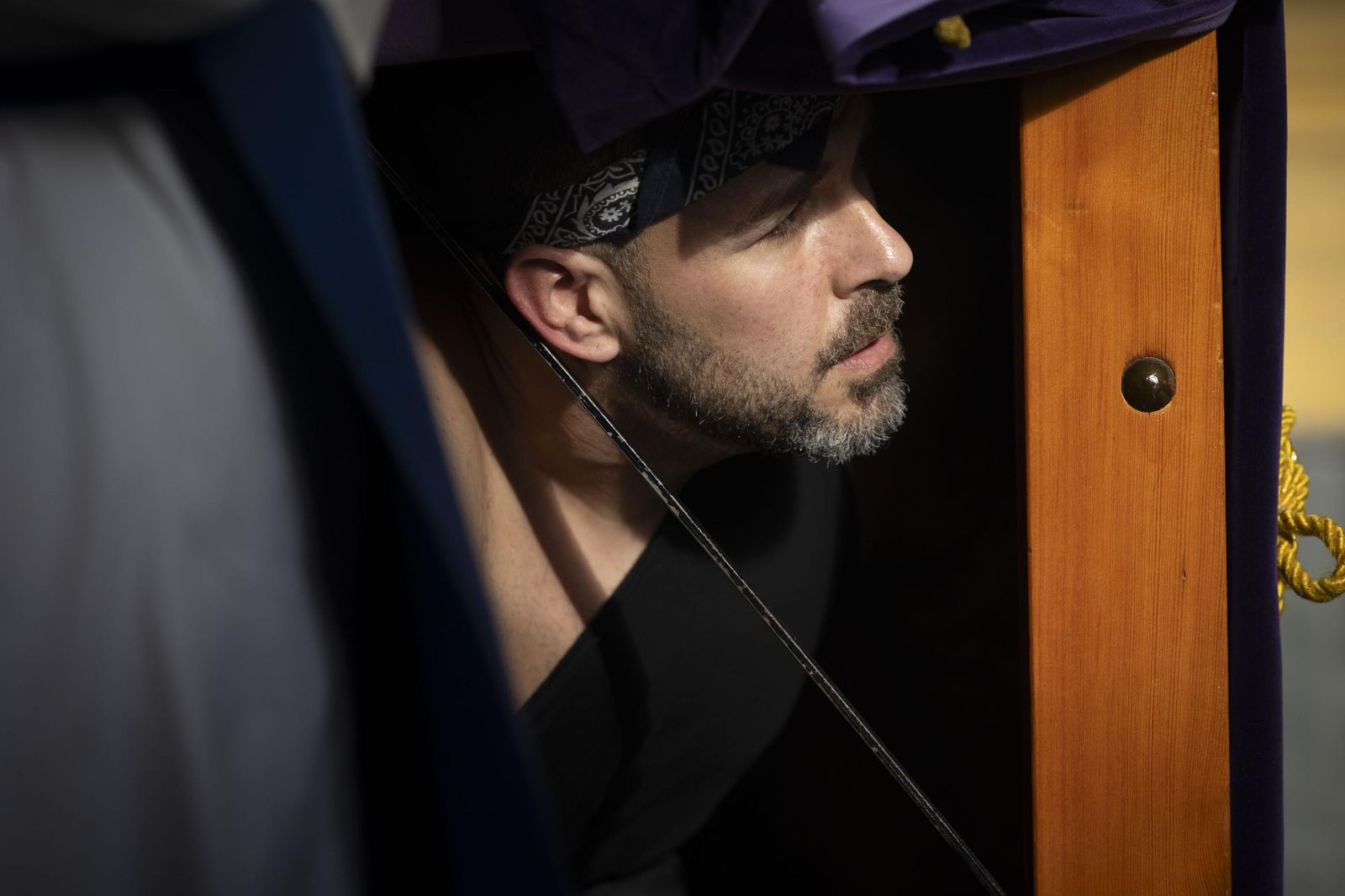 Las imágenes de la hermandad del Ecce Homo en la Semana Santa de San Fernando 2025