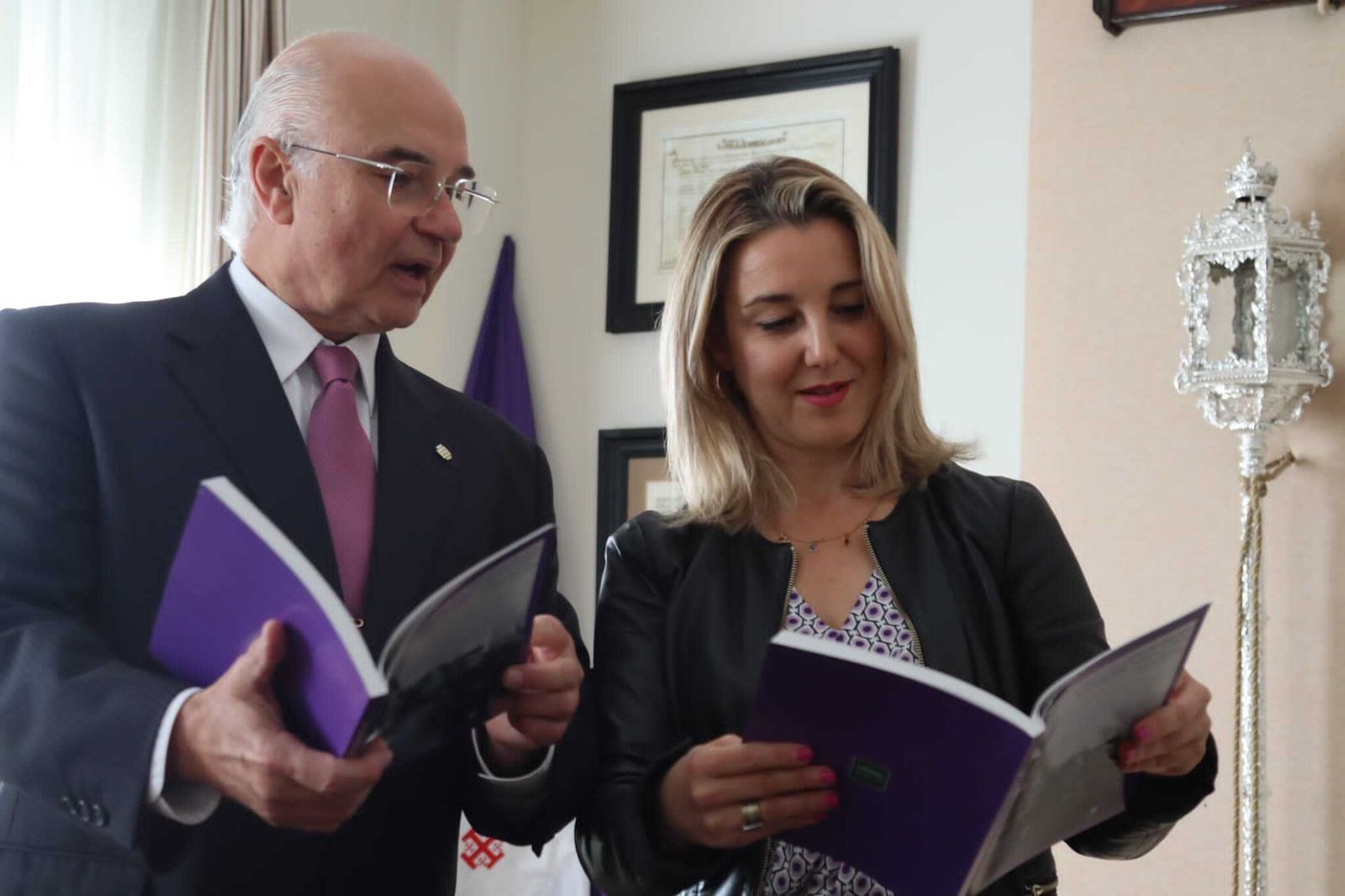 Vicente Romero y Ana Isabel Jiménez.