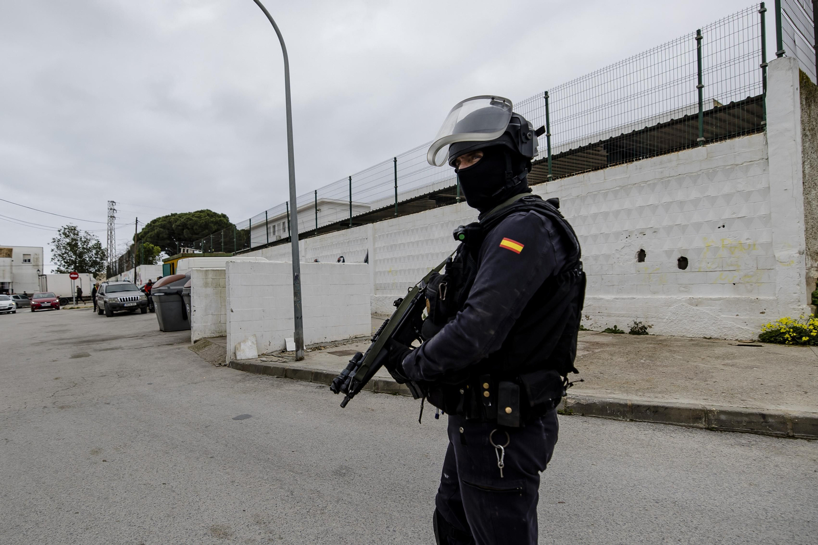 Imágenes de la interveción antidroga de la Guardia Civil en Barbate.