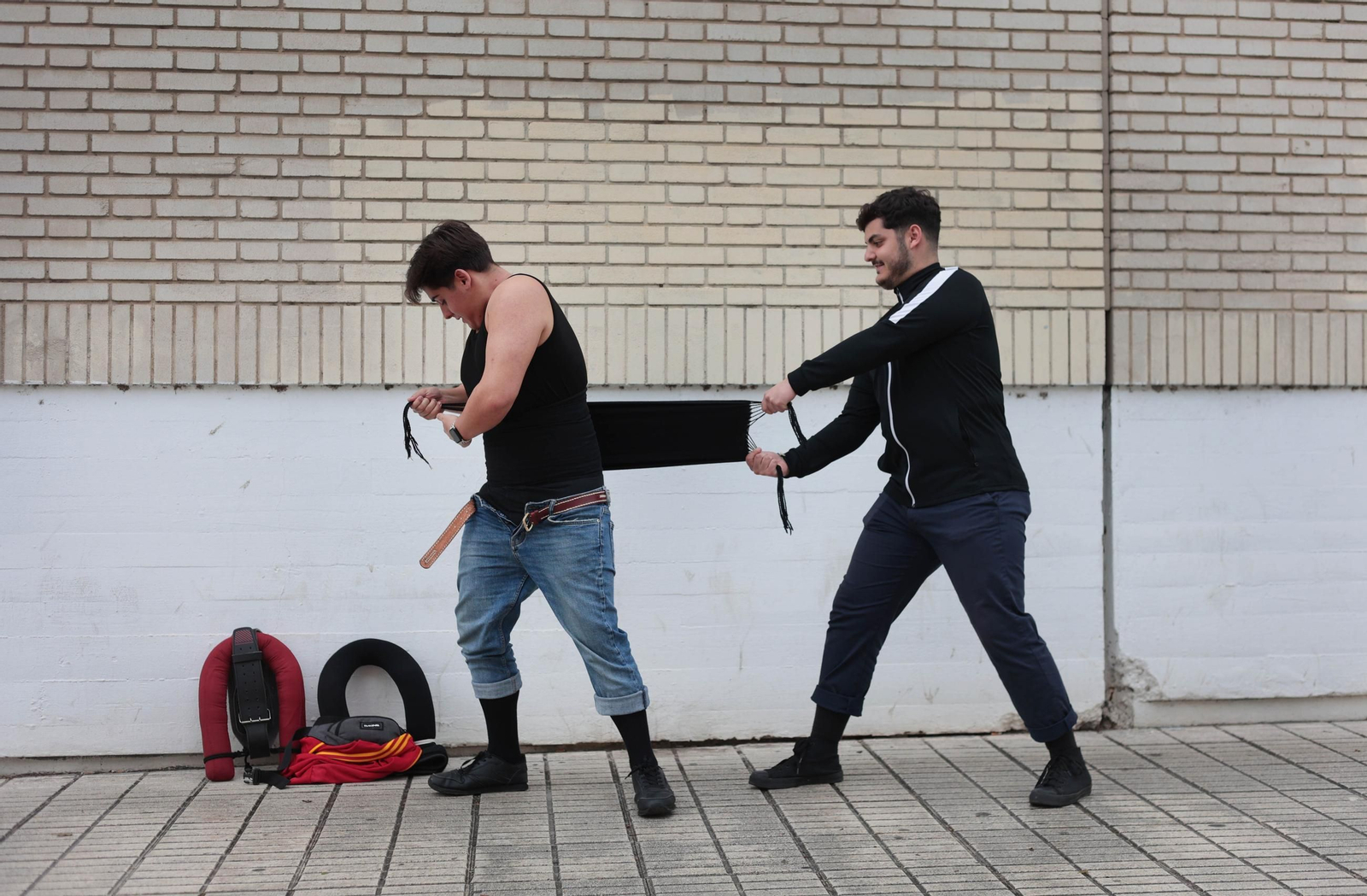 Imágenes de la Hermandad de la Defensión en el Martes Santo de Jerez 2025