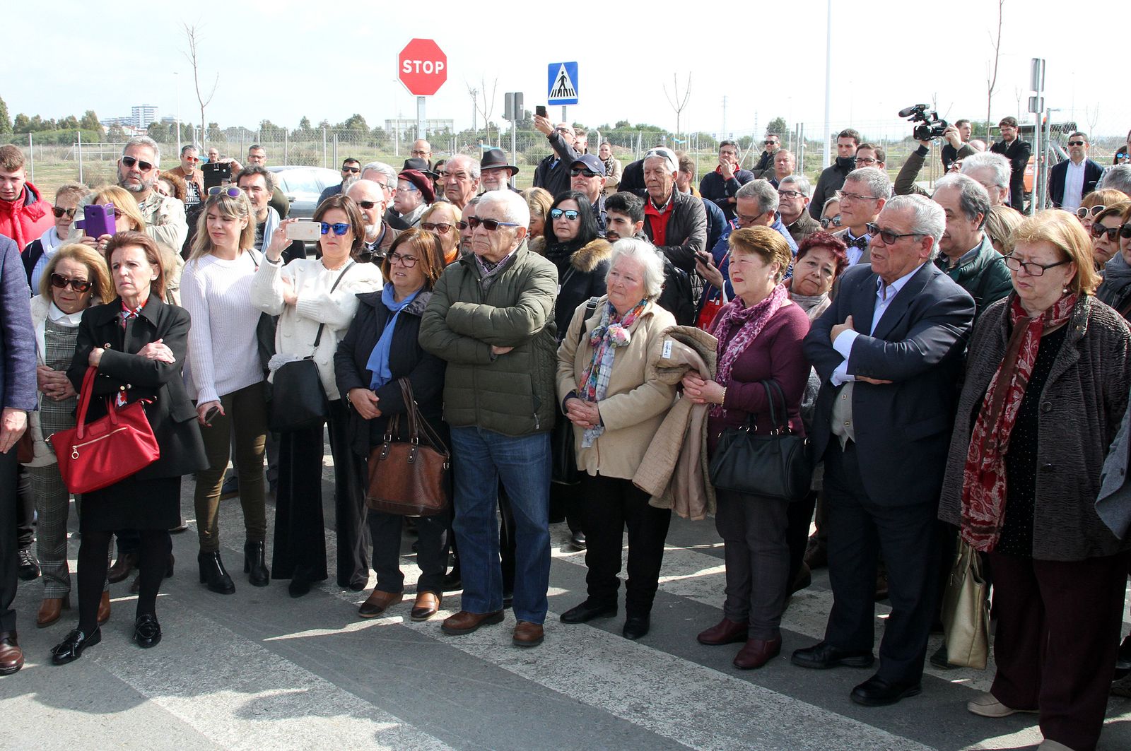 Inauguración de la Calle Doctor Cristóbal Gangoso, en imágenes