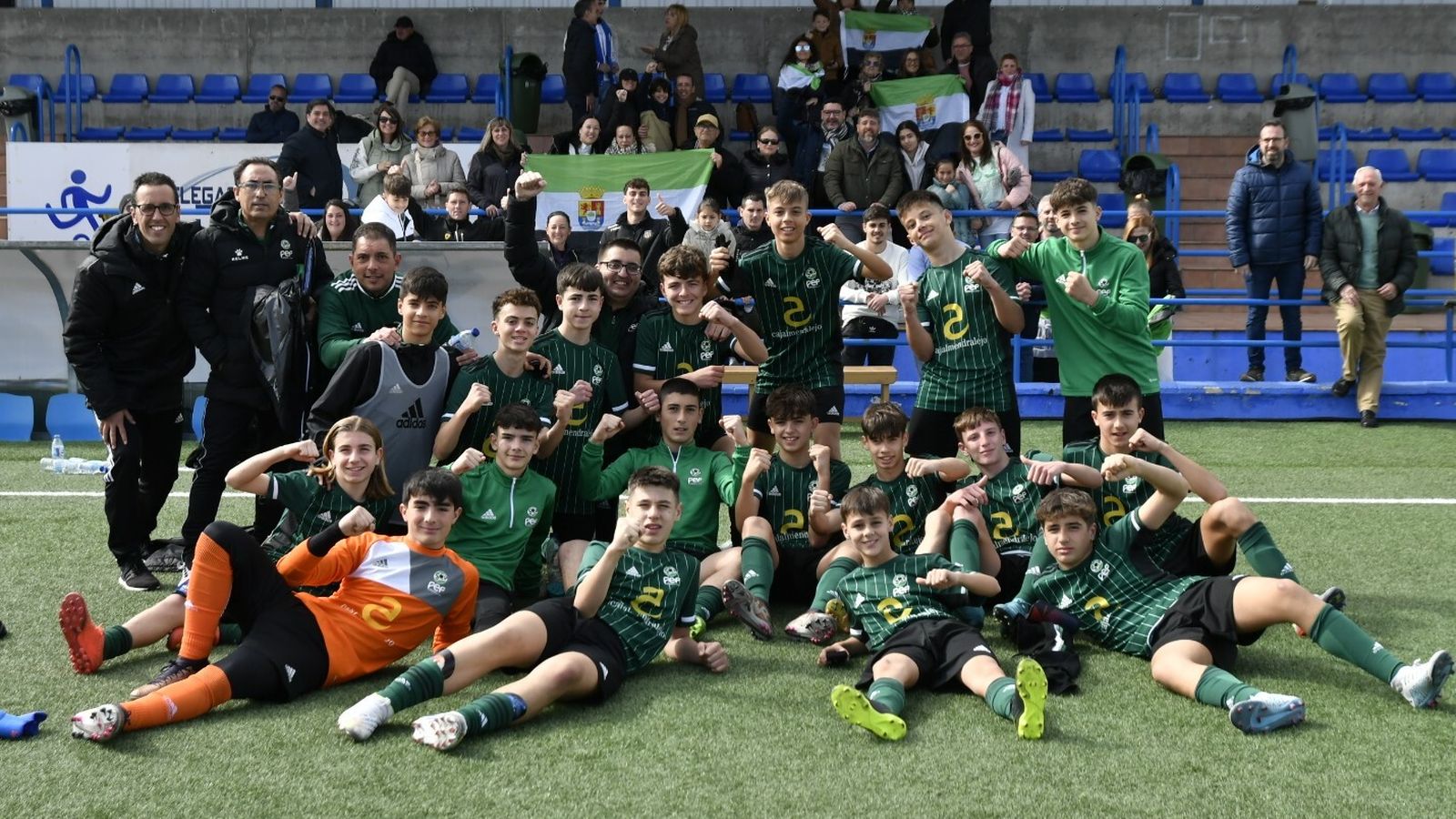 Extremadura, primera de grupo en la Fase Plata sub-14.
