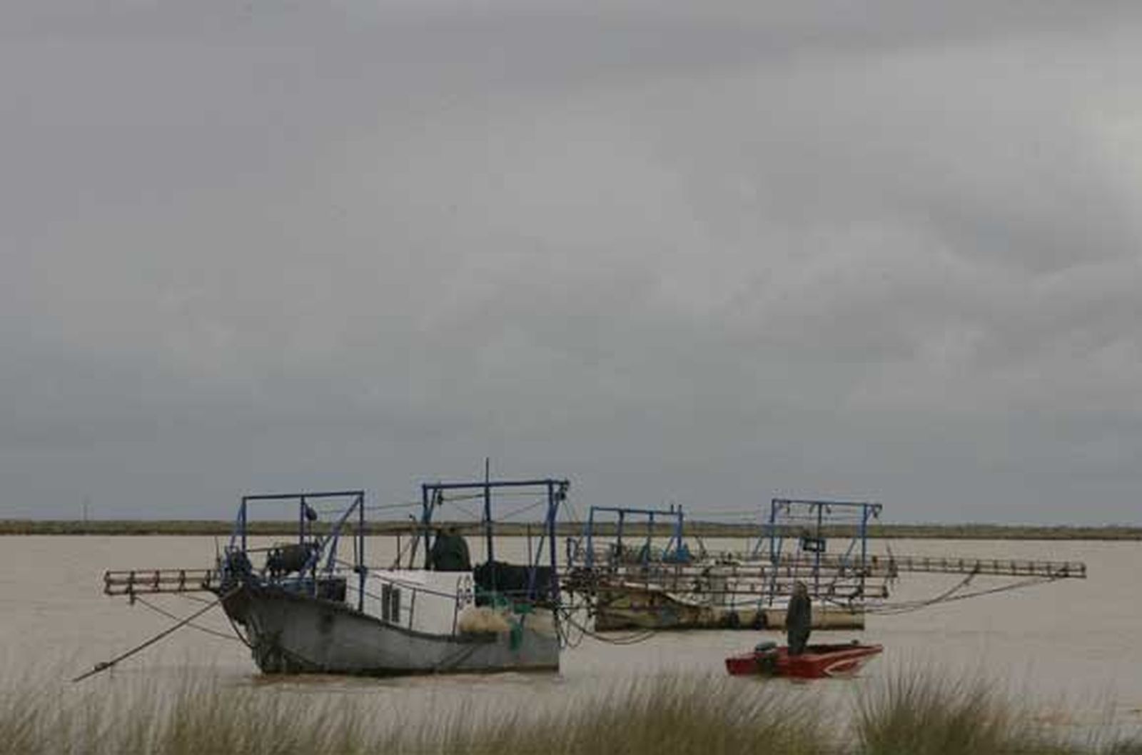 Embarcación inmovilizada tras la operación contra la pesca furtiva.

Foto: Borja Benjumeda