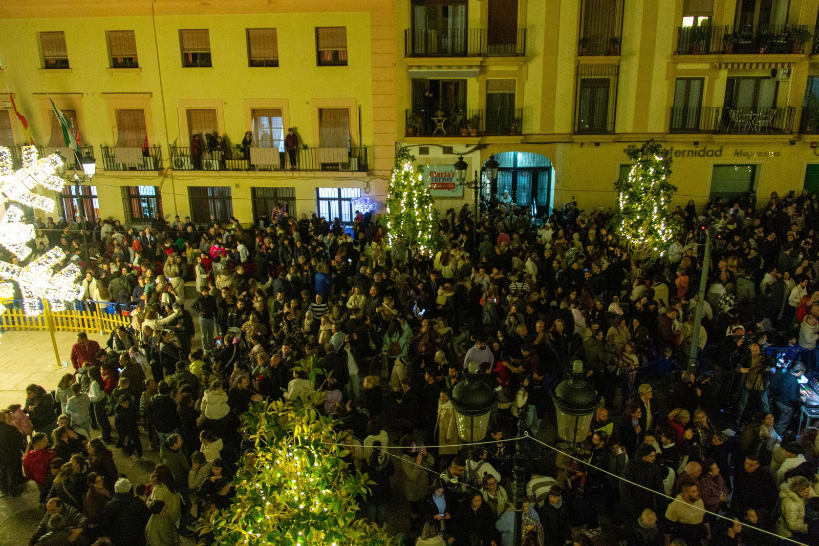 Así ha sido el encendido de las luces de Navidad de Motril
