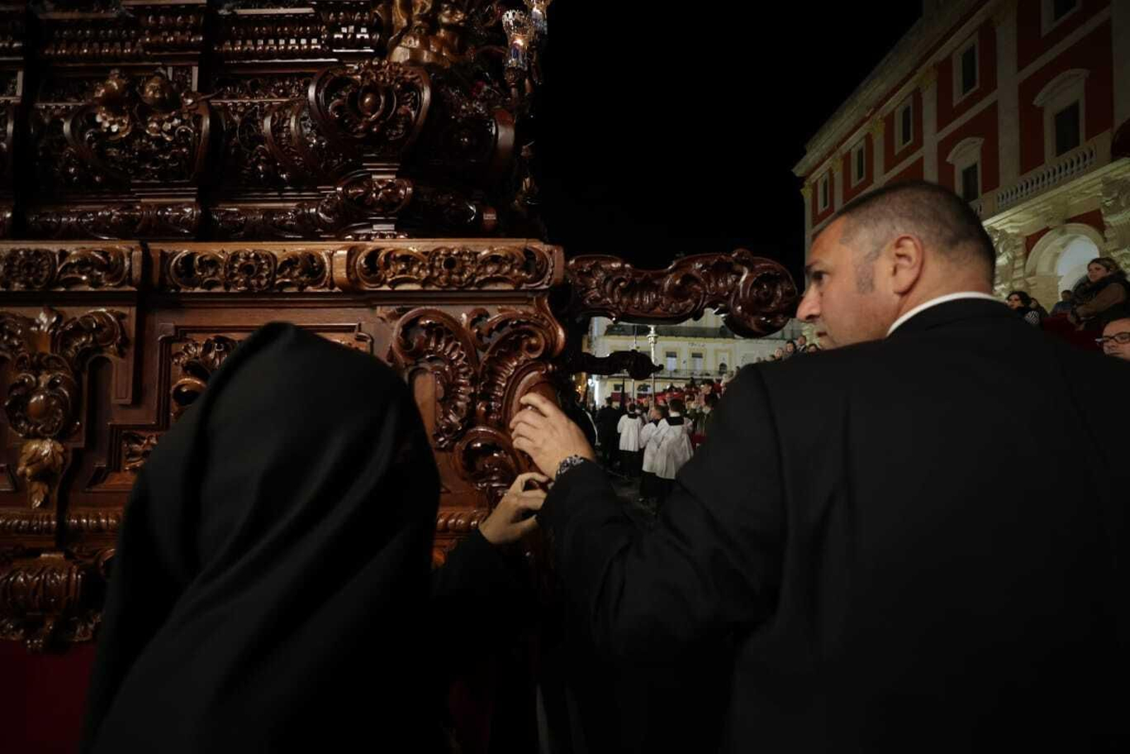Las imágenes de la hermandad de los Desamparados de la Semana Santa de San Fernando 2023