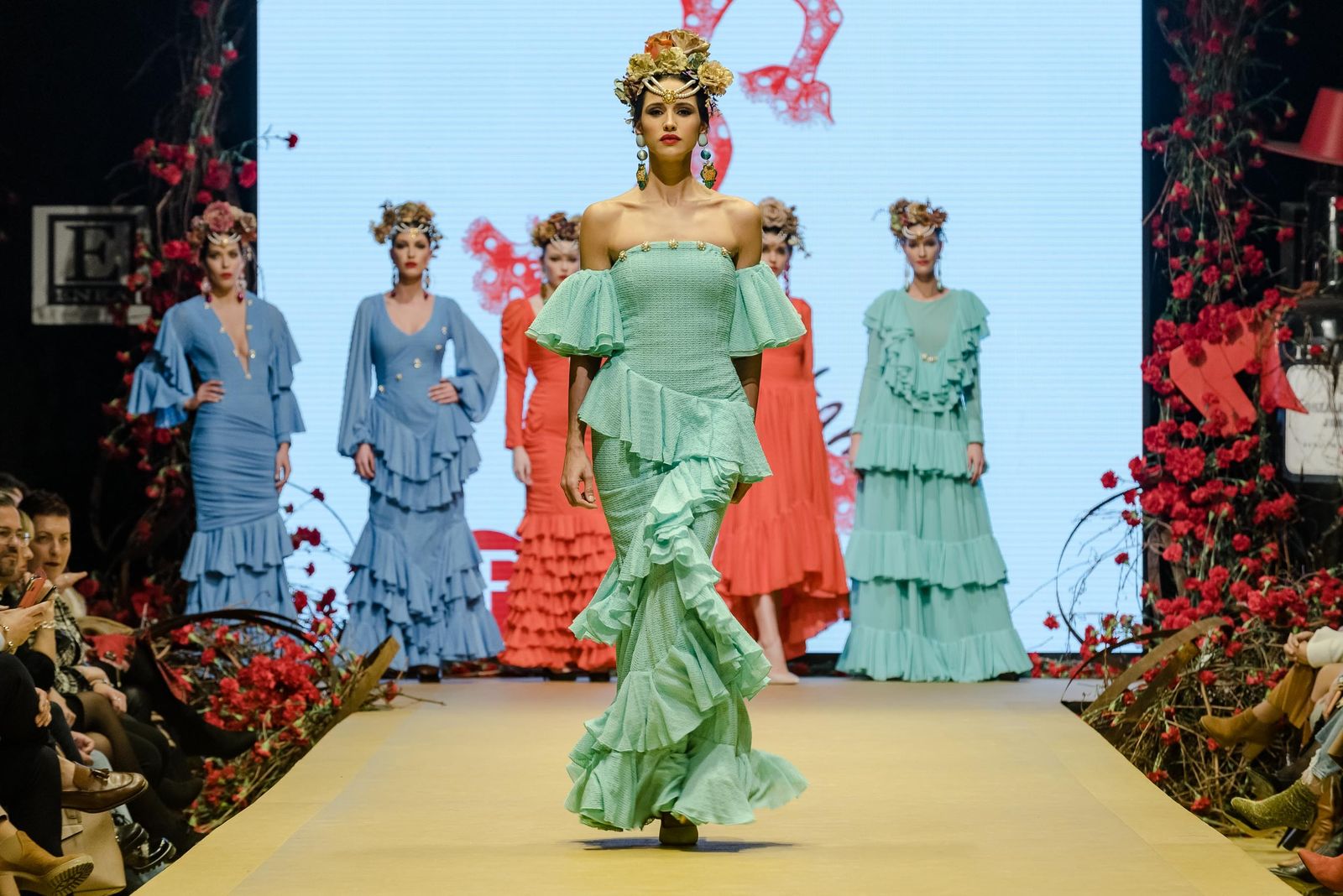 Imágenes de la tercera jornada de la 'Pasarela Flamenca 2020'