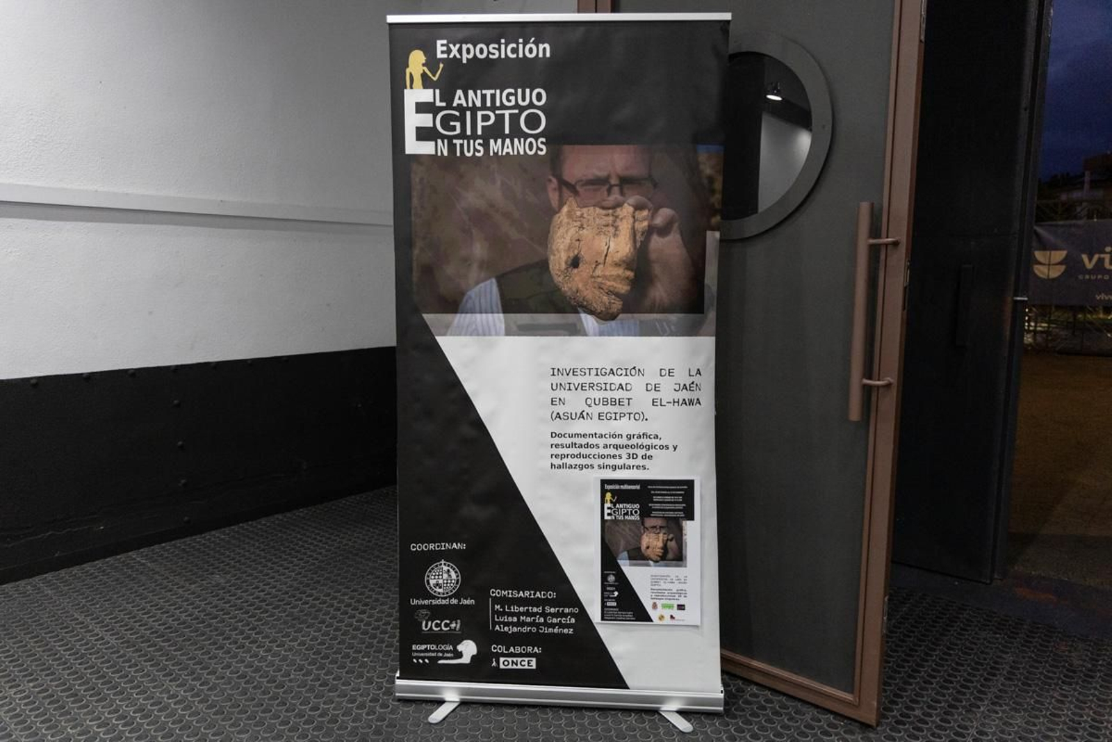 El trabajo arqueológico de la UJA en Egipto se muestra al público en esta exposición interactiva FOTOGALERIA