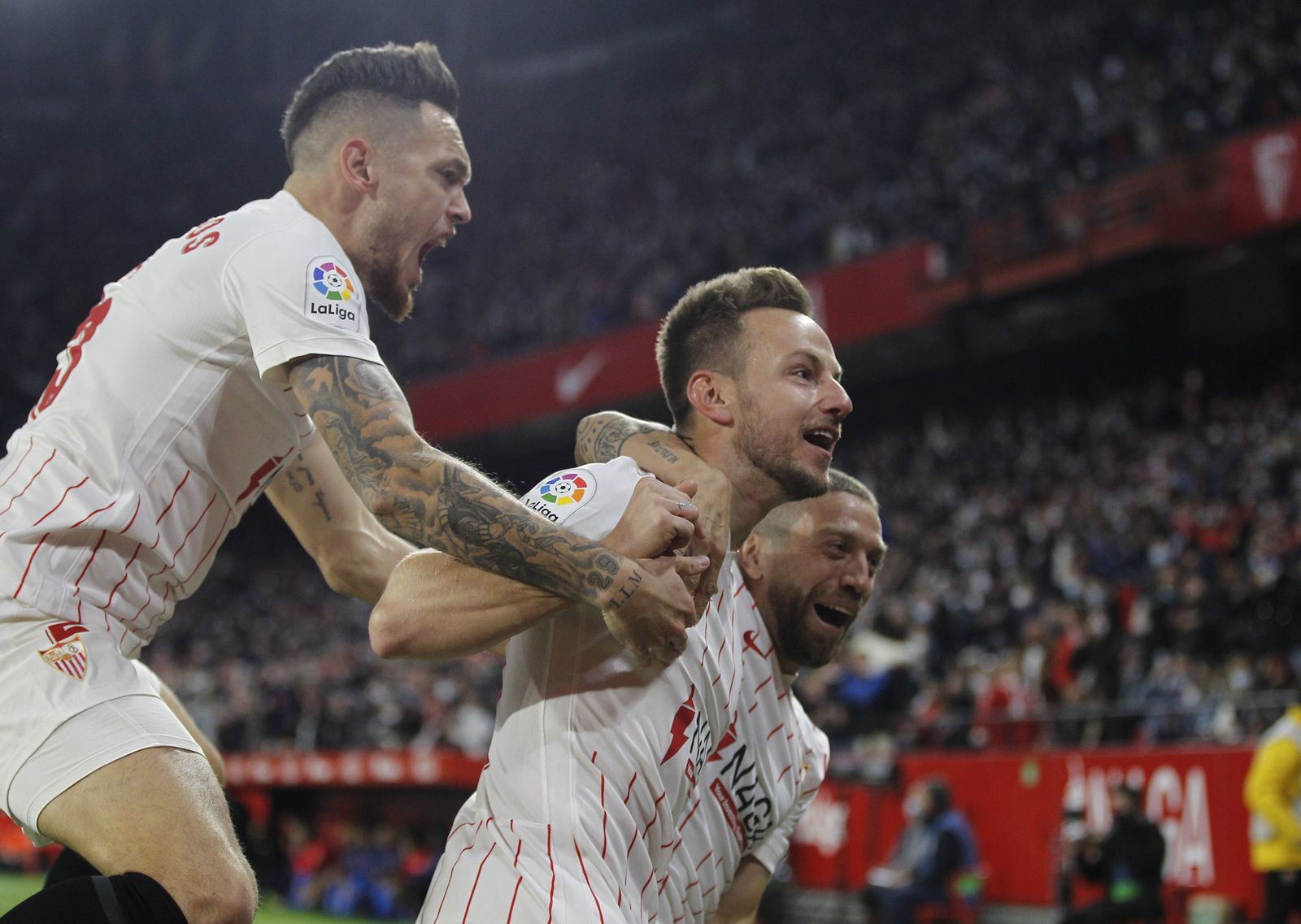 Las imágenes del Sevilla fc-Atlético de Madrid