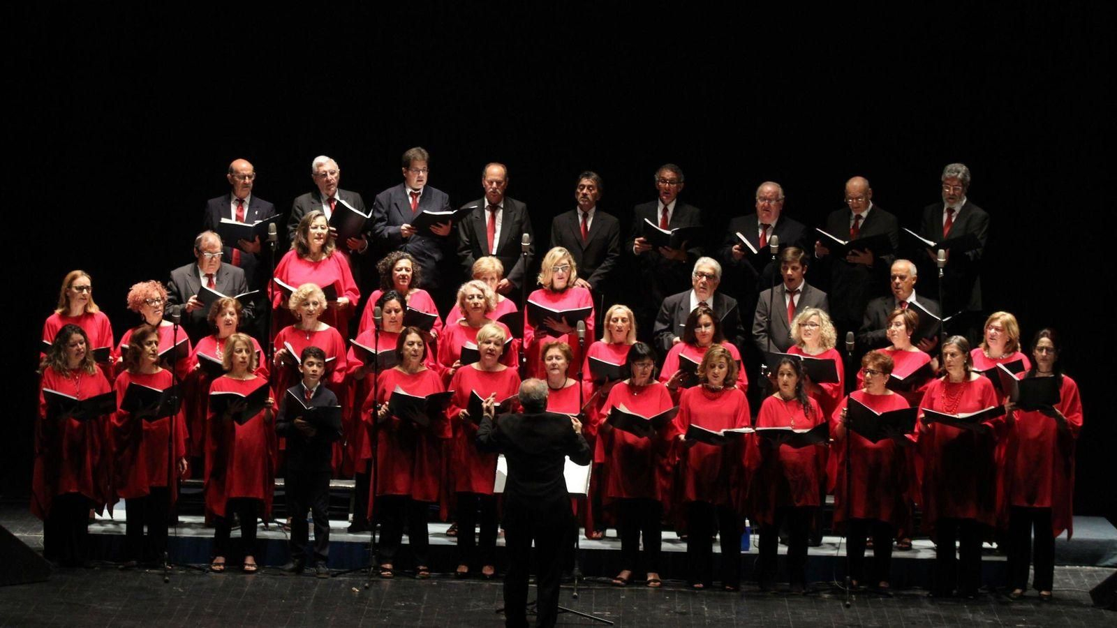 Concierto del Orfeon en el Gran Teatro