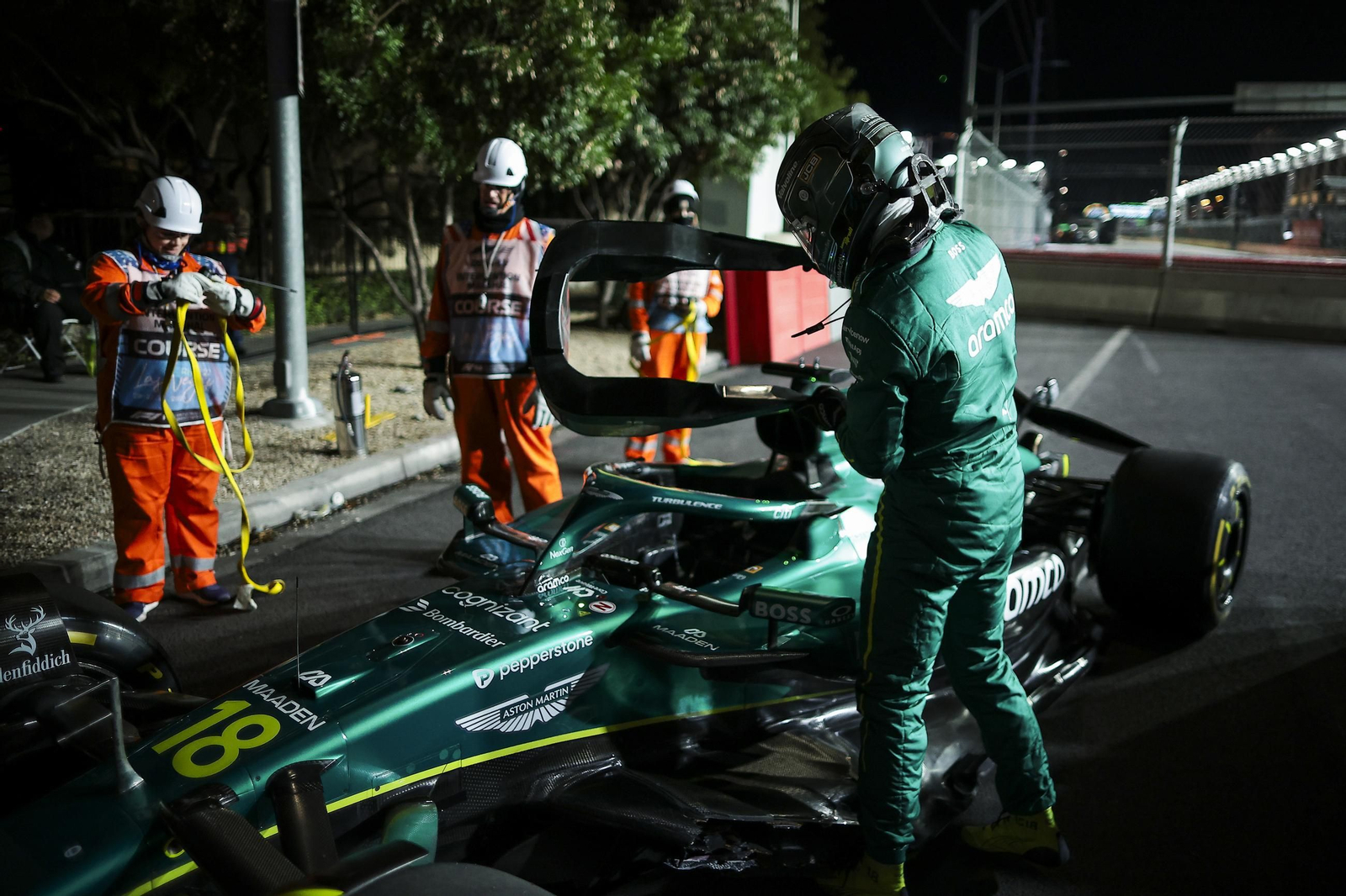 Las imágenes del Gran Premio de Las Vegas de Fórmula 1