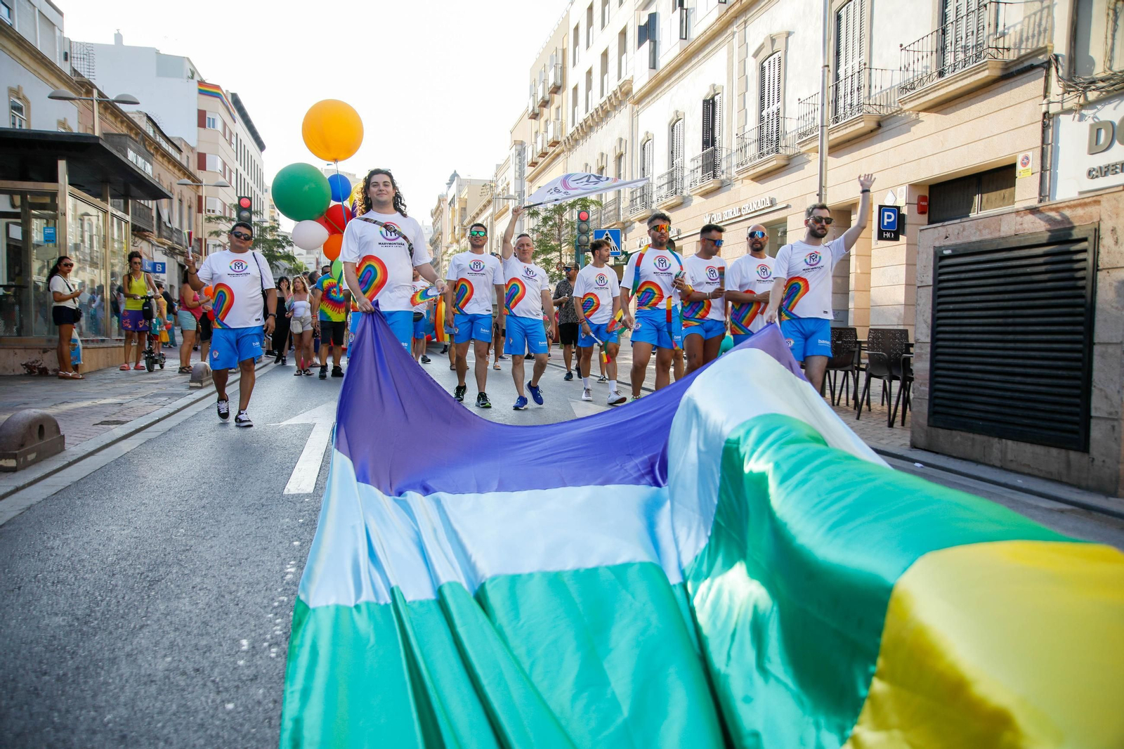 Las imágenes del Orgullo LGTBI en Almería