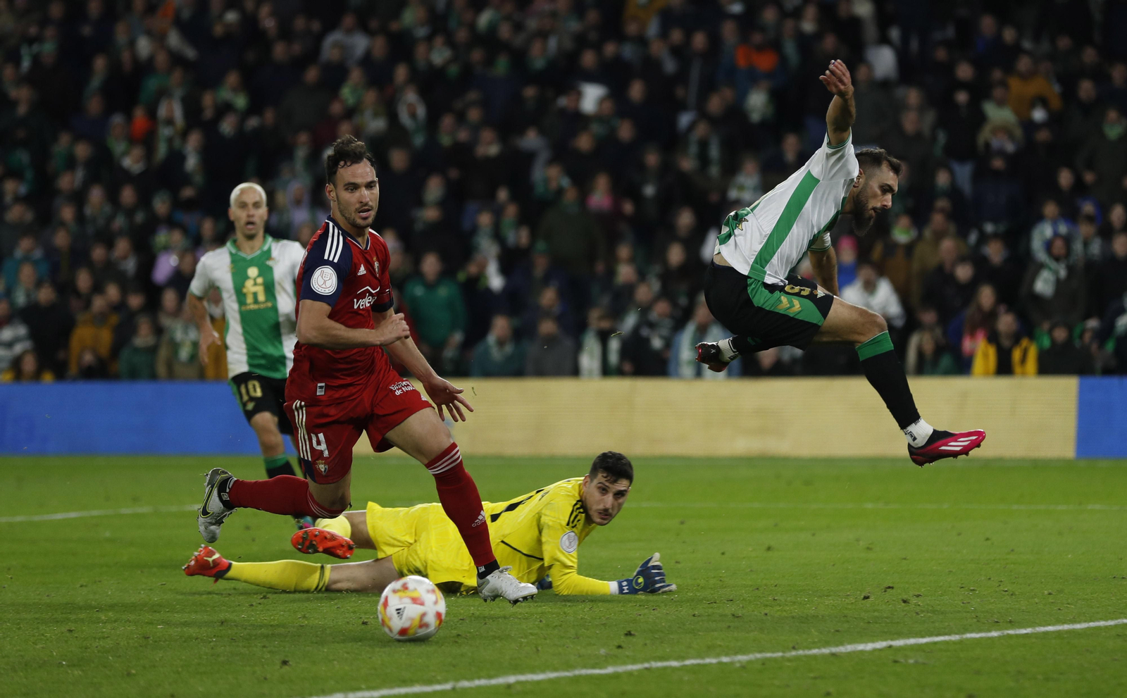 Las imágenes del Betis-Osasuna de Copa del Rey