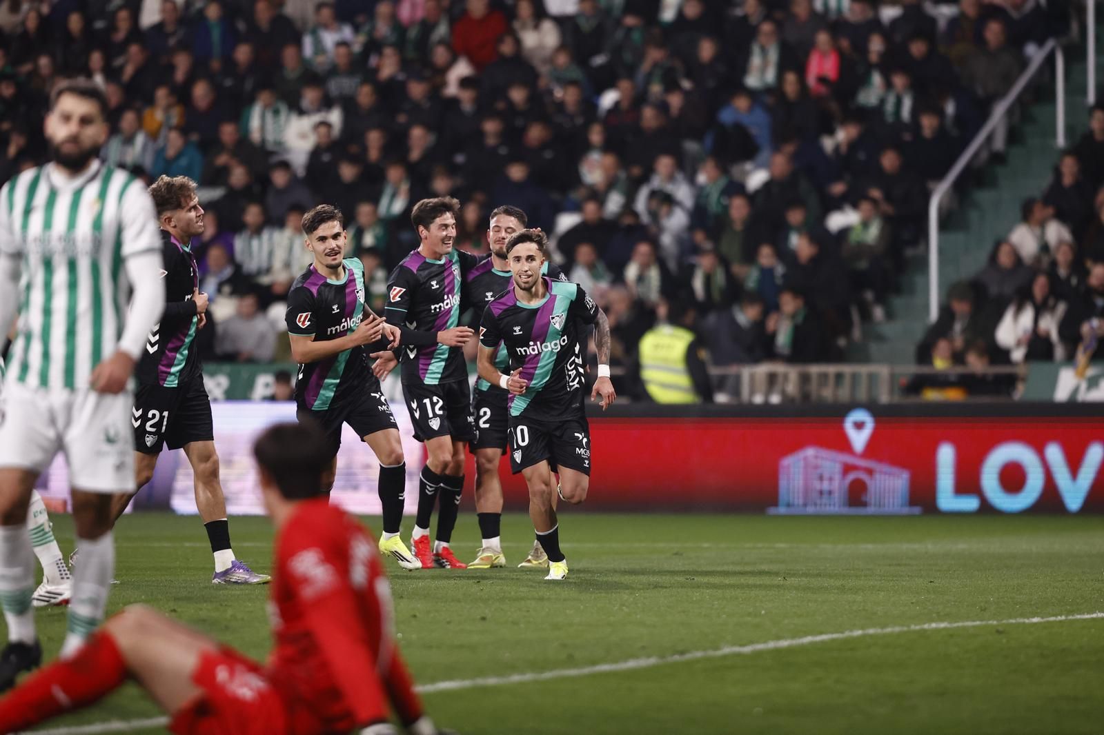 El Córdoba-Málaga CF, en fotos