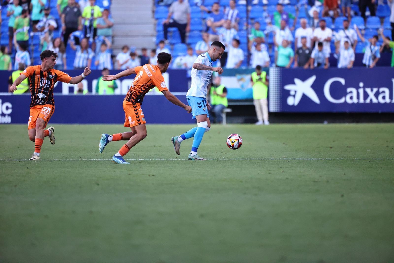 El Málaga CF - Antequera, en fotos