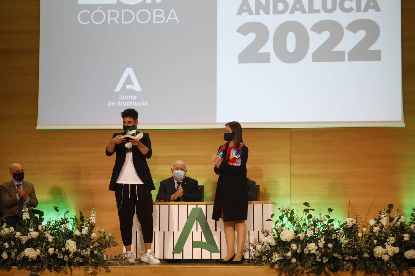 La entrega de las Banderas de Andalucía en Córdoba por el 28F, en imágenes