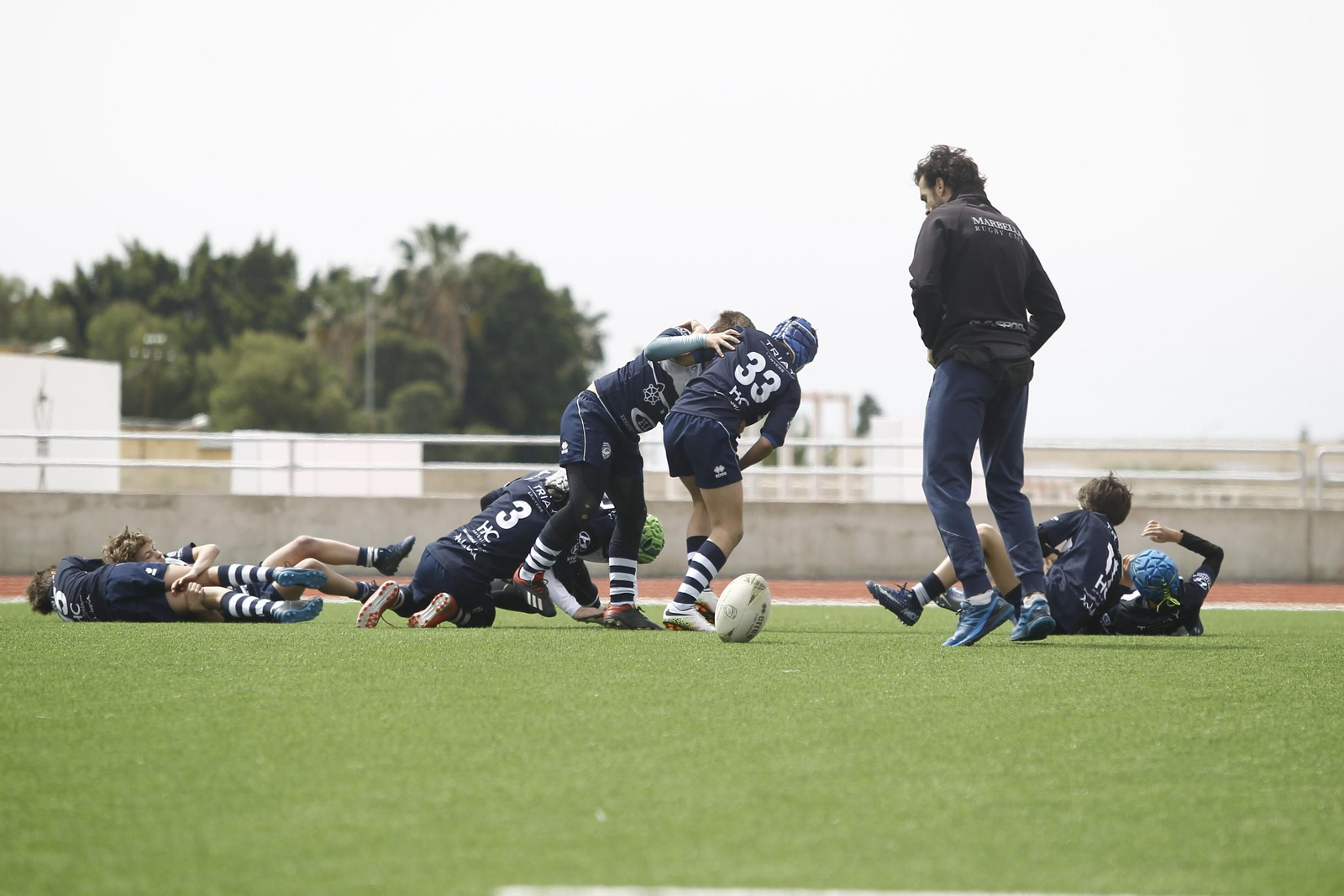 Fotogalería rugby sub-12 andaluz en la Base de La Legión. Viator (Almería)