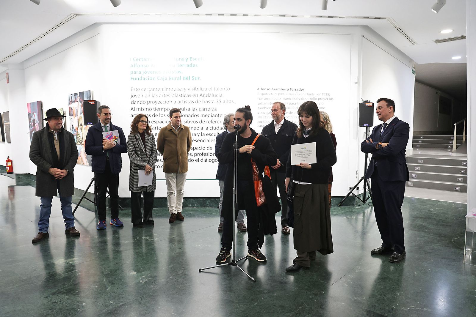 Exposición y entrega de premios del I Certamen de Pintura y Escultura Alfonso Aramburu