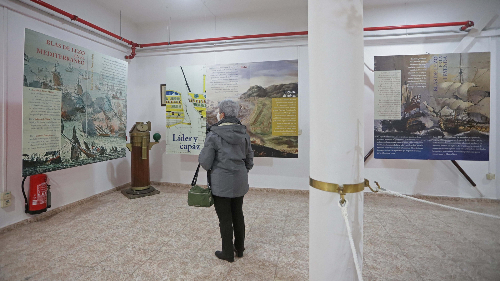 Fotos de la inauguración de la exposición sobre Blas de Lezo en Algeciras
