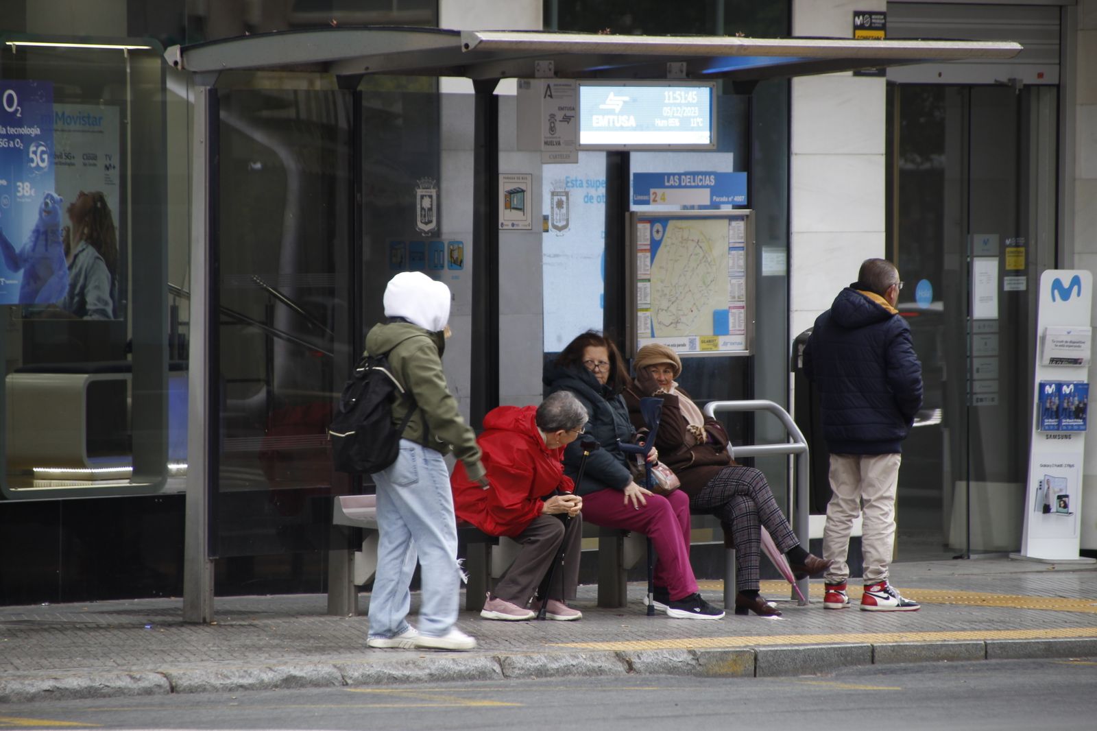 Imágenes del martes 5 de diciembre, en Huelva