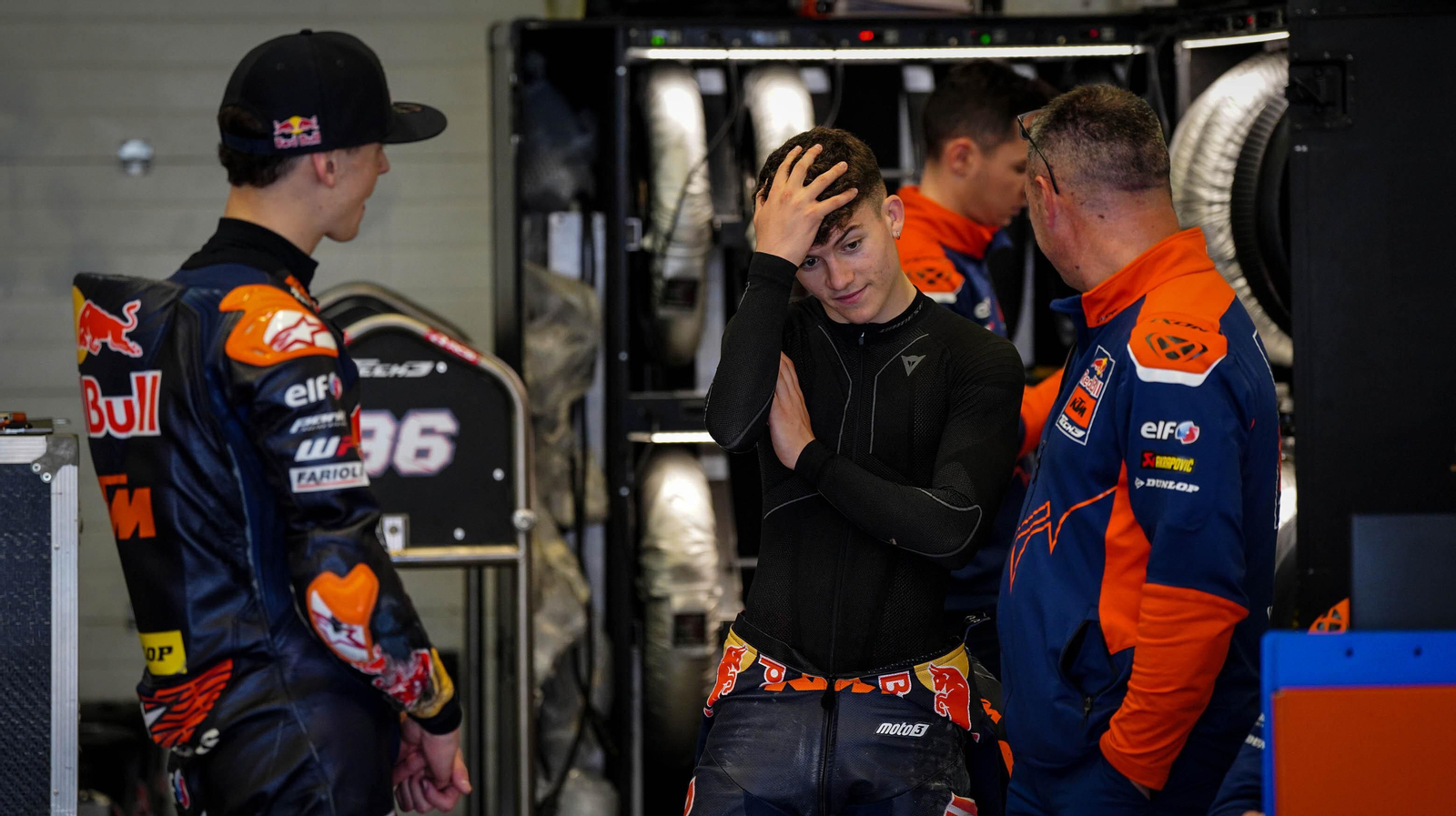 Entrenamientos de Moto3 en el Circuito de Jerez
