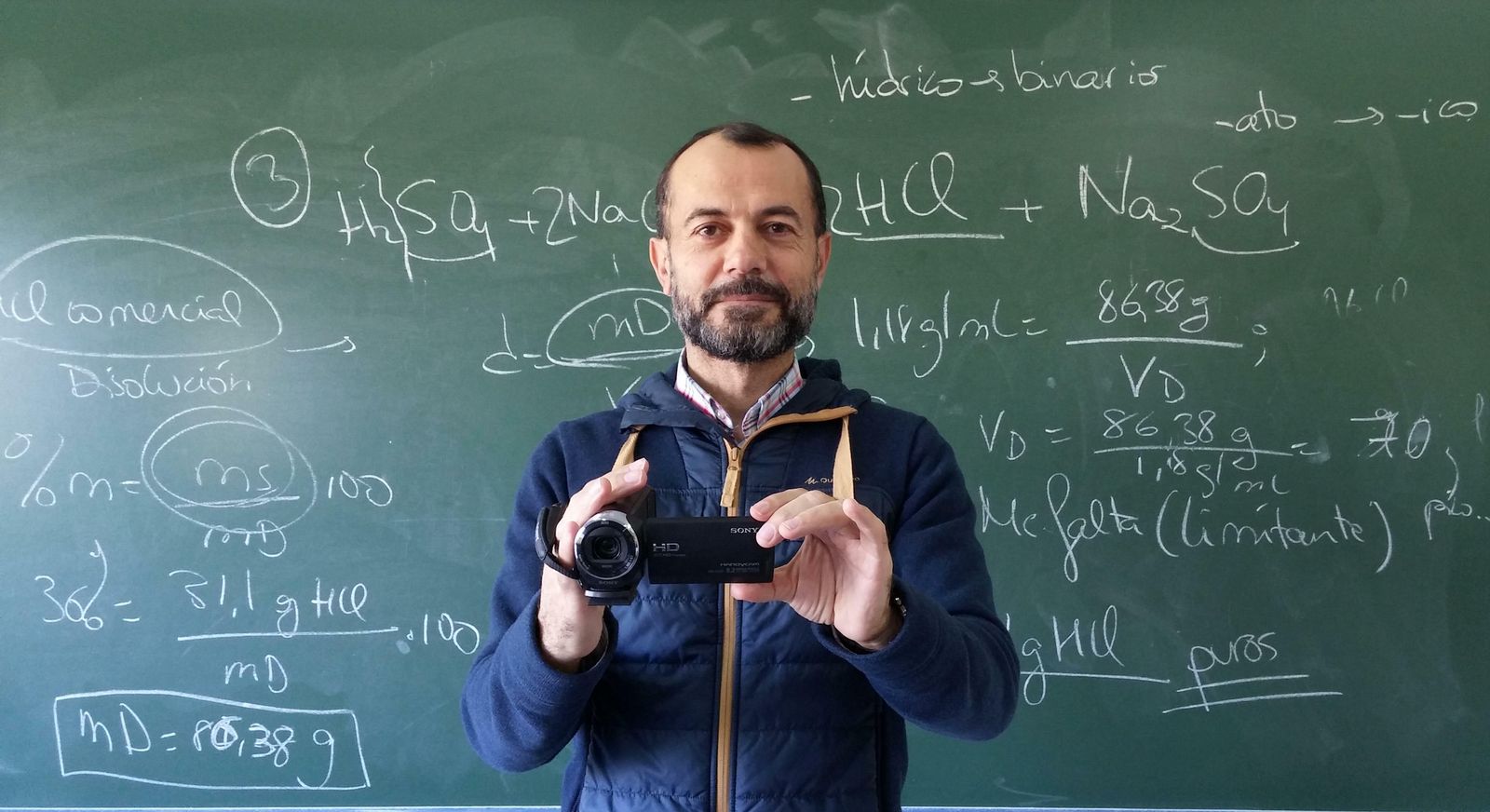 El profesor Antonio Pérez.