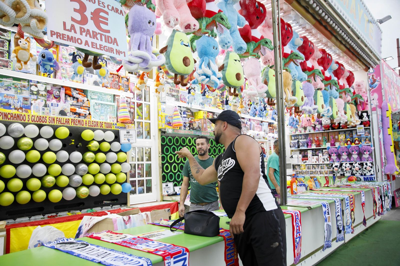 Las imágenes del lunes en la Feria de Almería sin ruidos