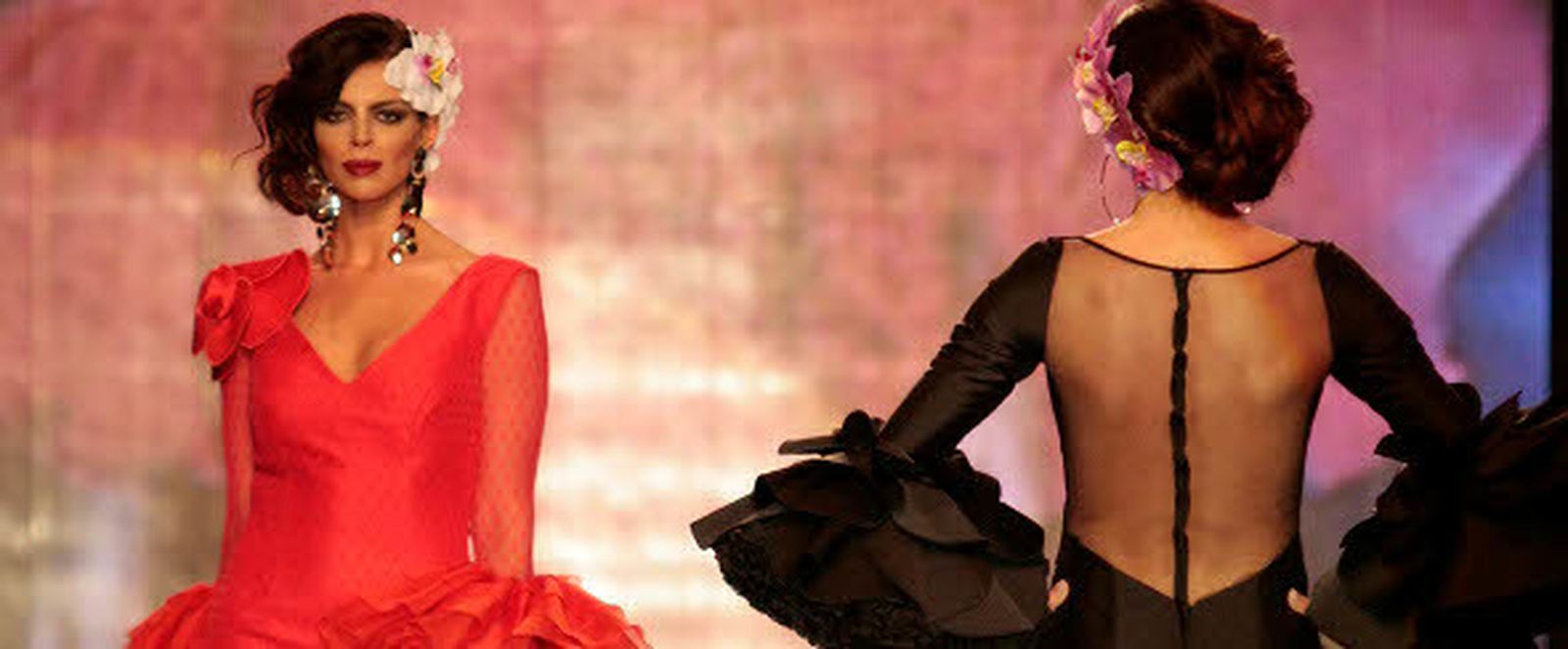 Desfile de Cañavate en la pasada edición de la Pasarela Flamenca de Jerez.