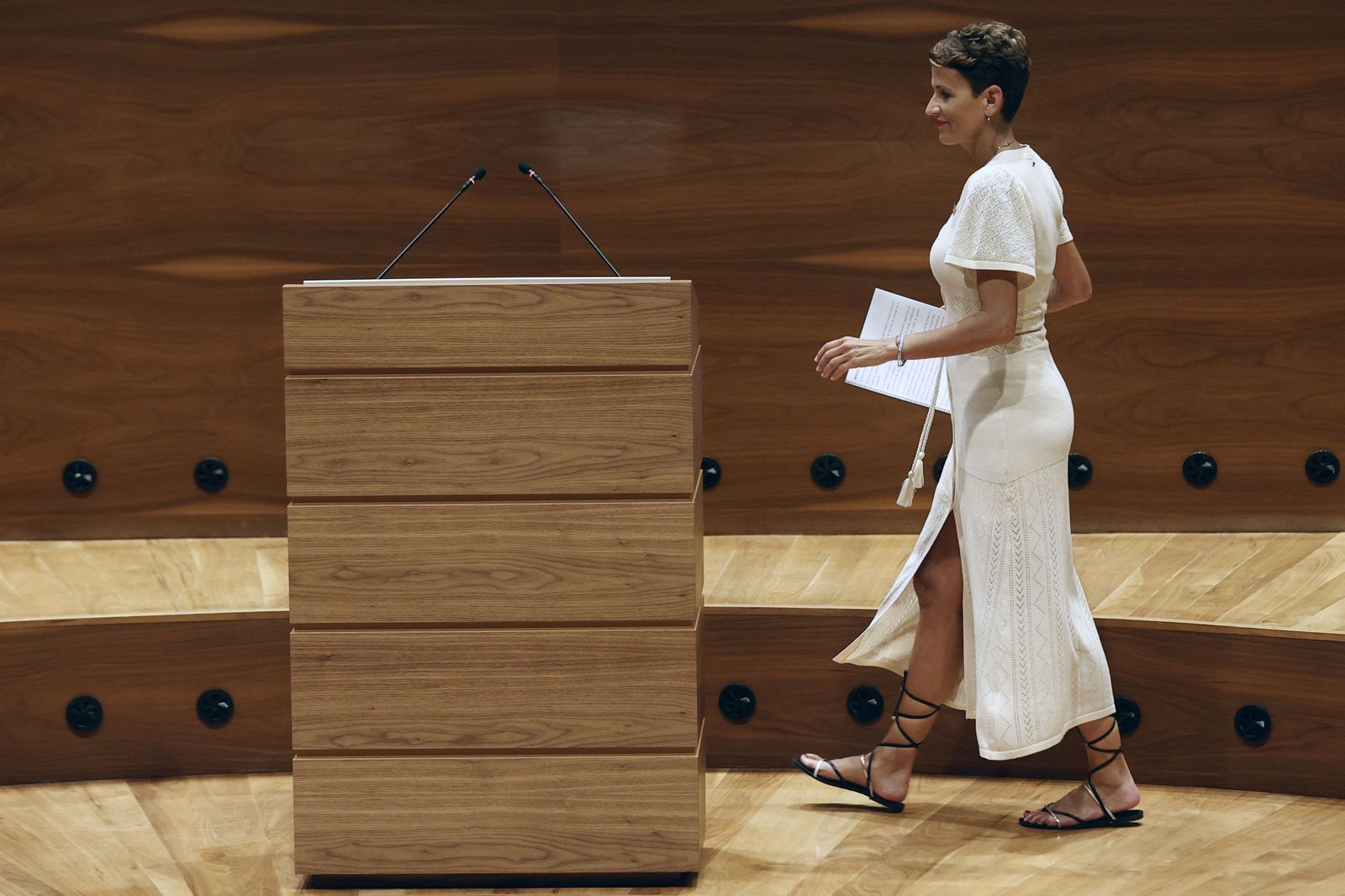 Chivite defiende un Gobierno de "progreso" en Navarra frente a la "involución de las derechas"