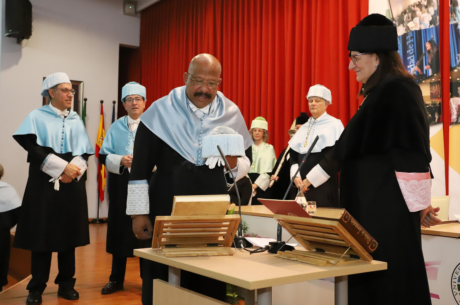 Imágenes del acto de conmemoración del Día de la Universidad de Huelva