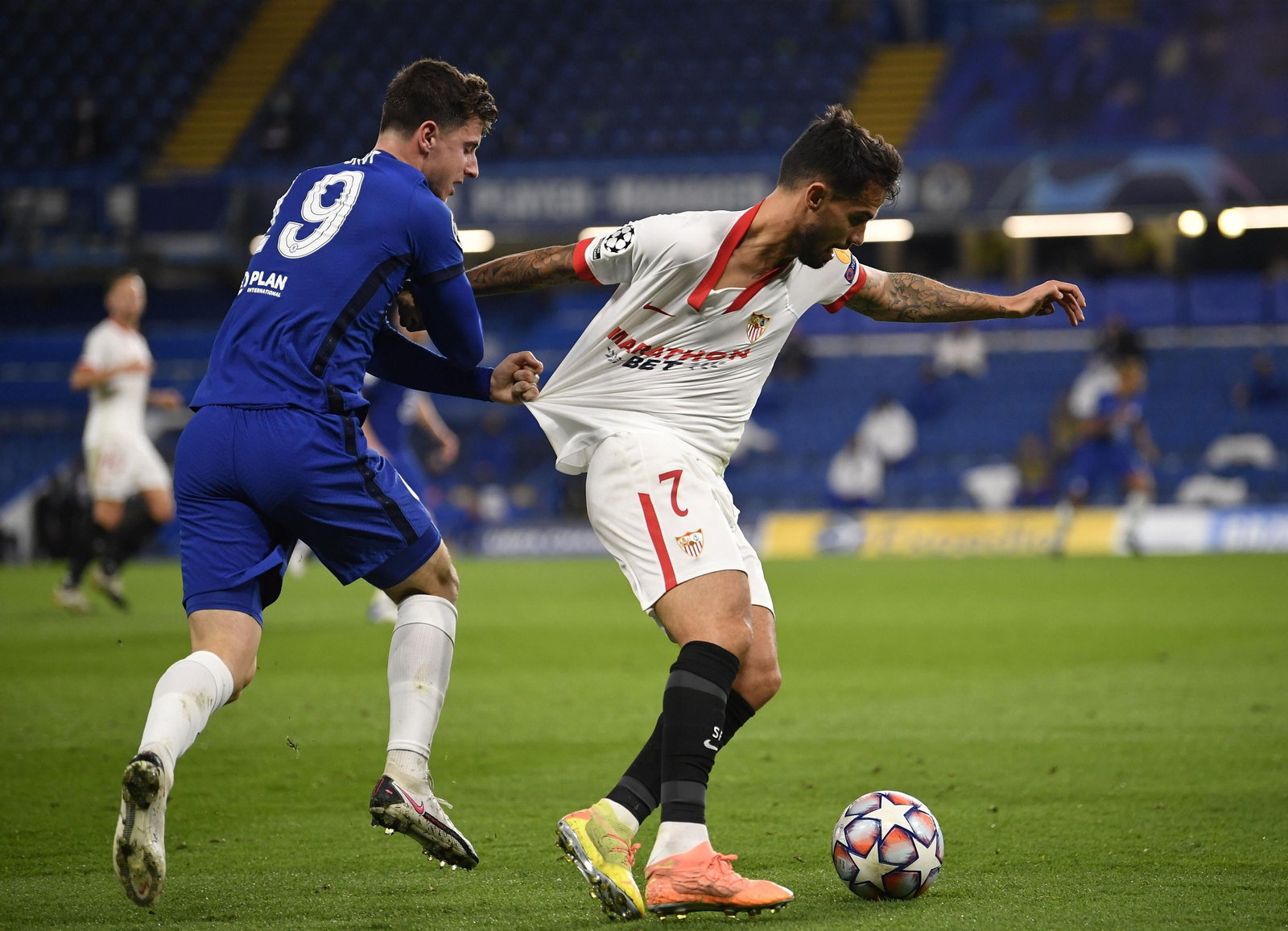 Las imágenes del Chelsea-Sevilla