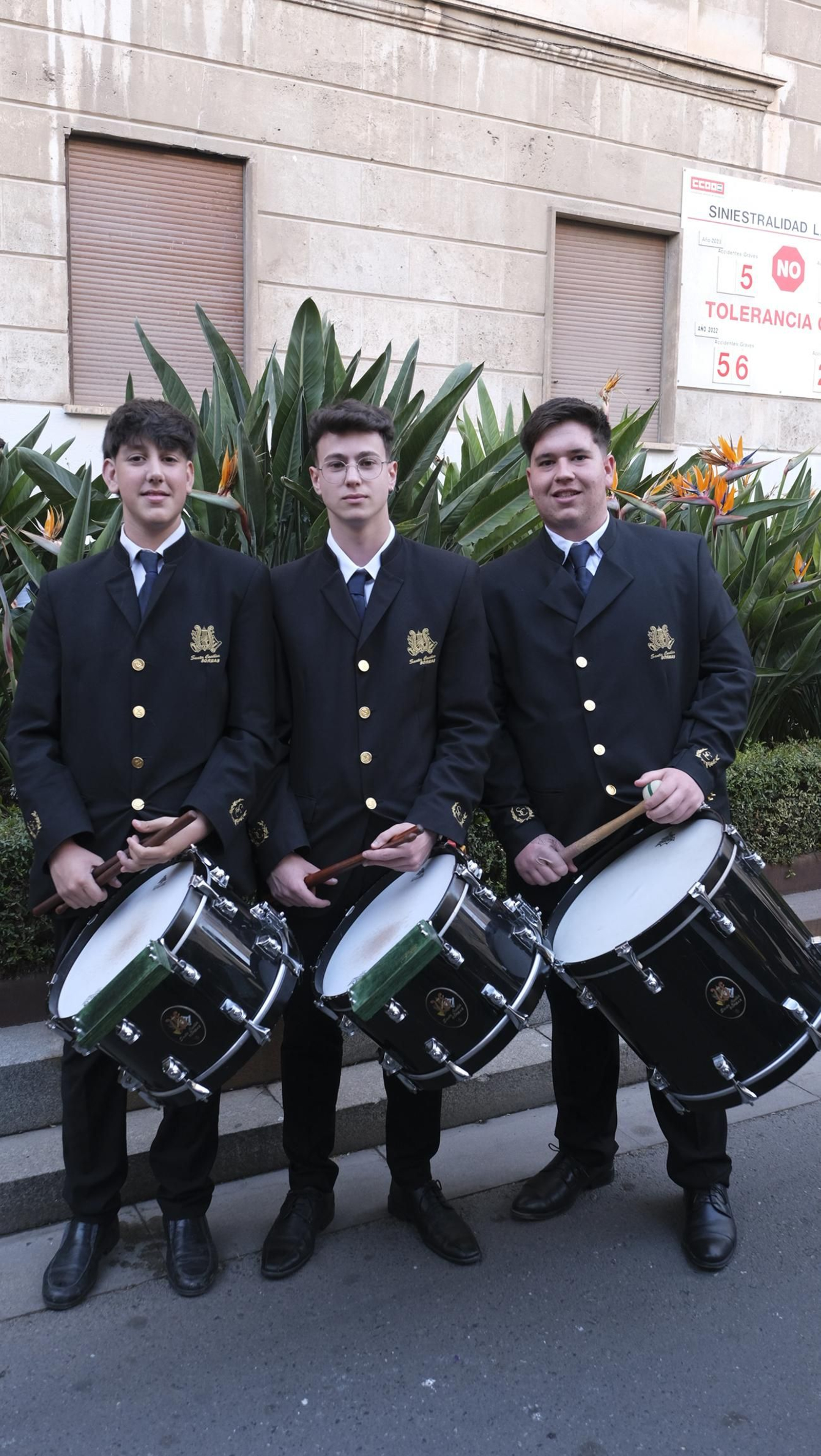 La procesión de Pasión en Almería, en imágenes