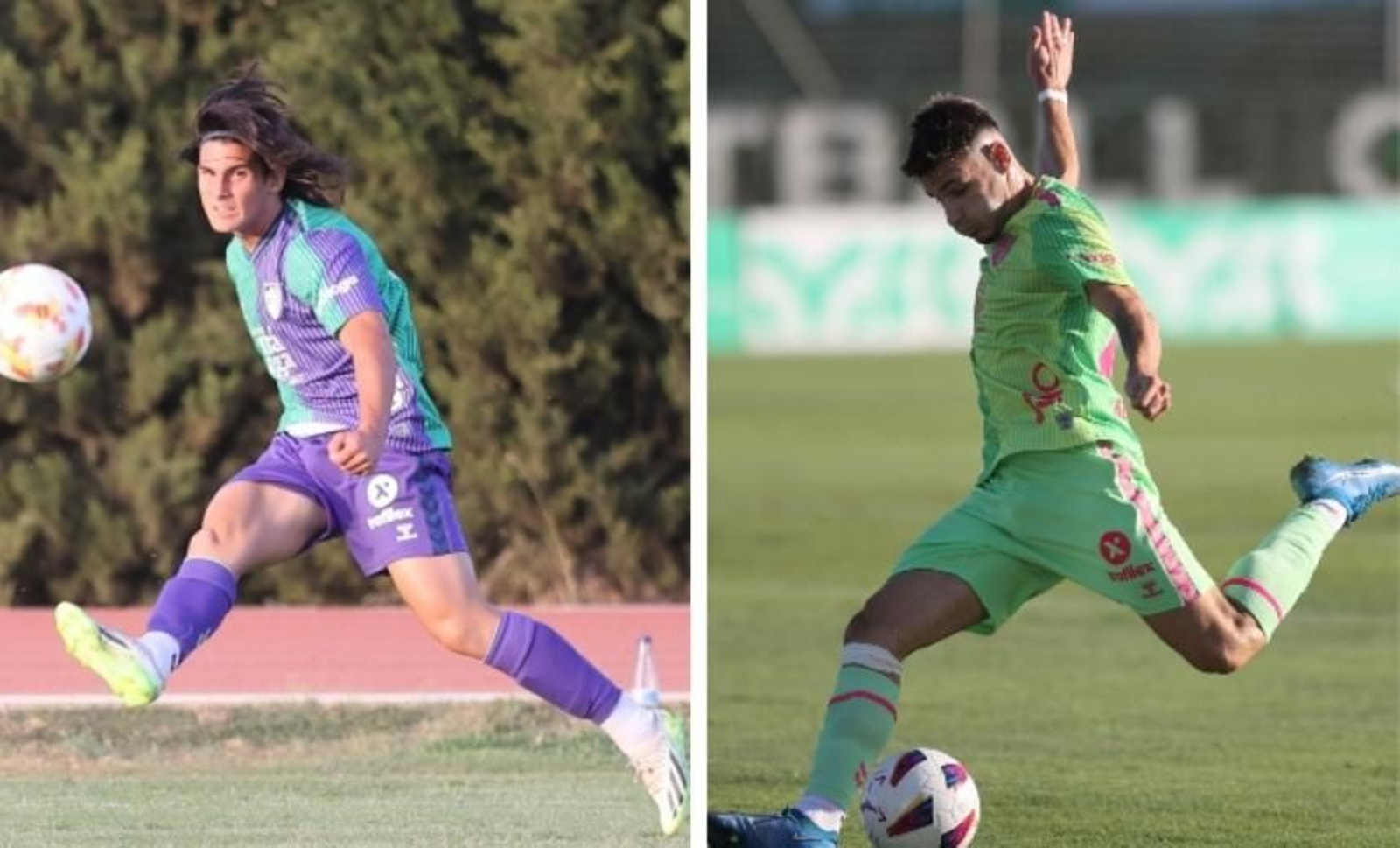 Álex Calvo y Cristian Gutiérrez.