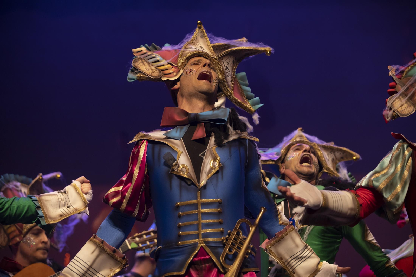 La última jornada de semifinales del Carnaval de Huelva, en imágenes