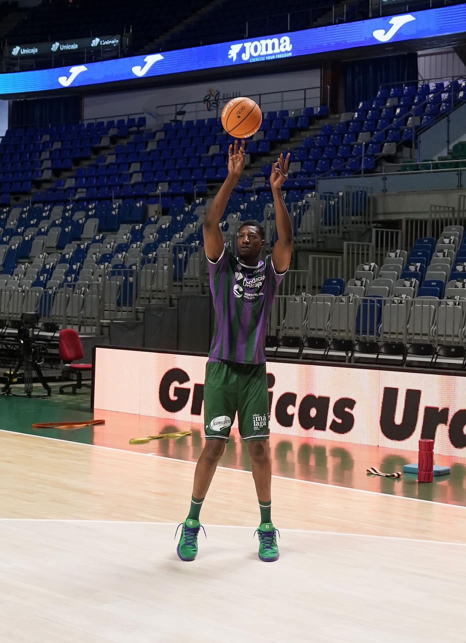 El Unicaja-Joventut, en fotos