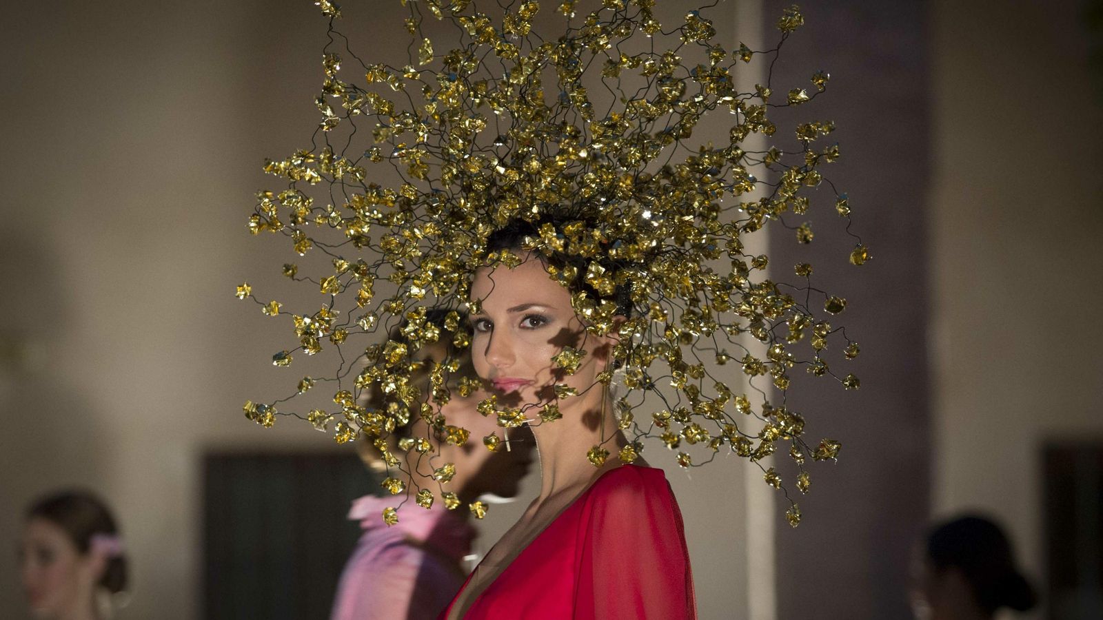 Desfile de Alejandro del Postigo, en una edición pasada de Andalucía de Moda.