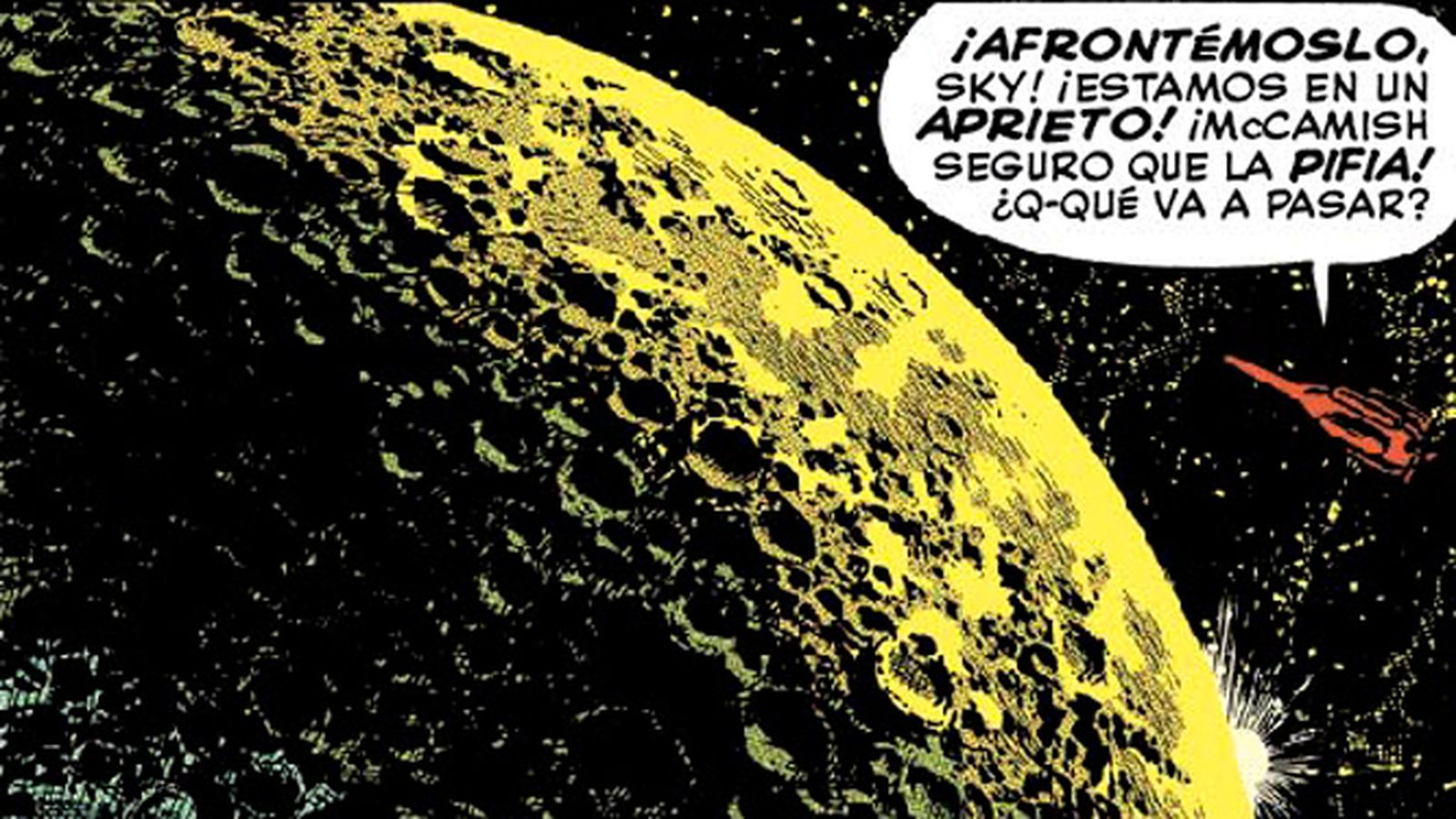 Una imagen de 'Sky Masters of The Space Force. Las planchas dominicales a color 1959-1960'.