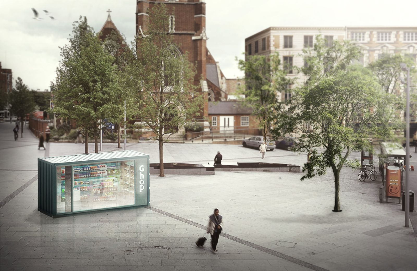 La empresa Ghop está detrás de los nuevos supermercados sin personal