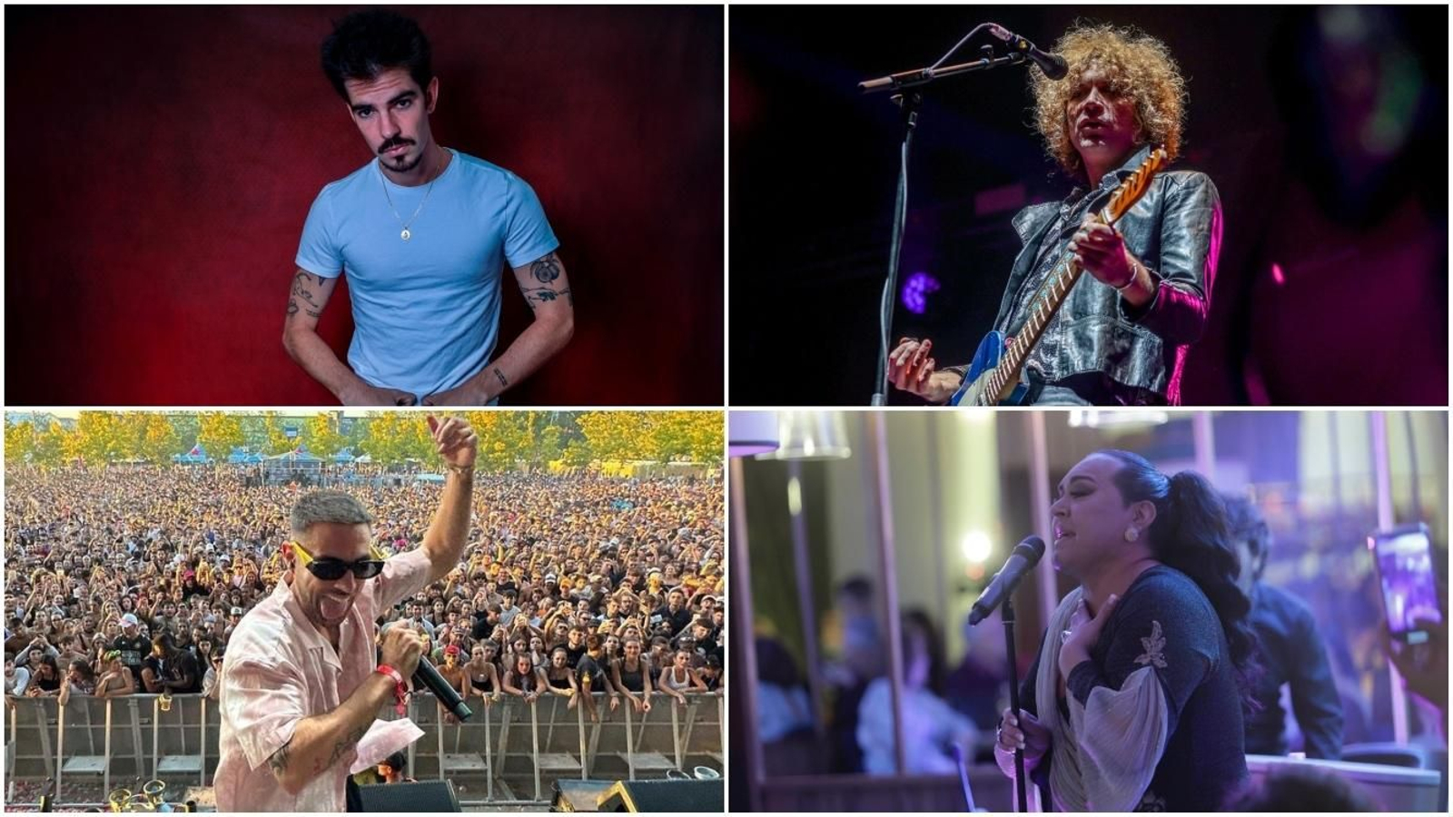 Xavibo, Los Zigarros, Israel B y Falete.