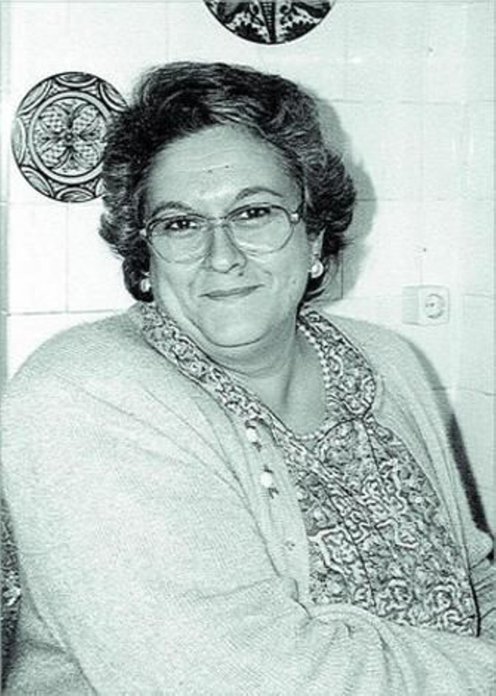 Una de las últimas fotos que se conservan de Dora Reyes.