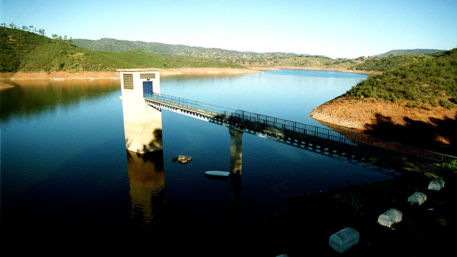 Embalse la Minilla, en El Ronquillo.