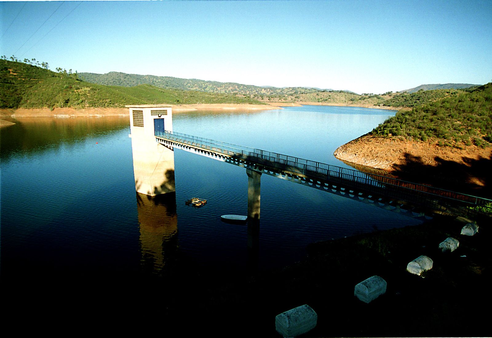 Embalse la Minilla, en El Ronquillo.
