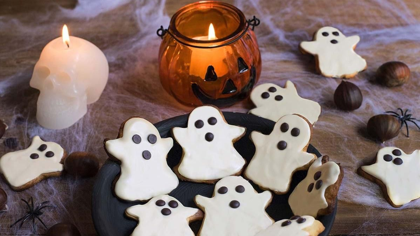 Noche de Halloween, imagen de archivo