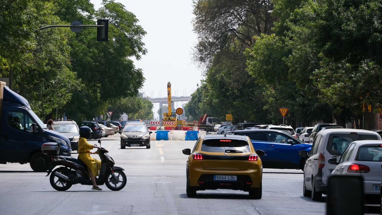 Estos son los cortes de tráfico por las obras de la avenida de las Razas