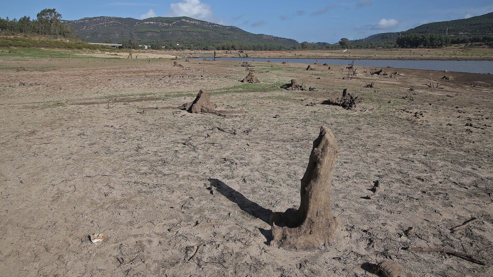 El pantano de Charco Redondo, en Los Barrios, a un 17% de su capacidad.