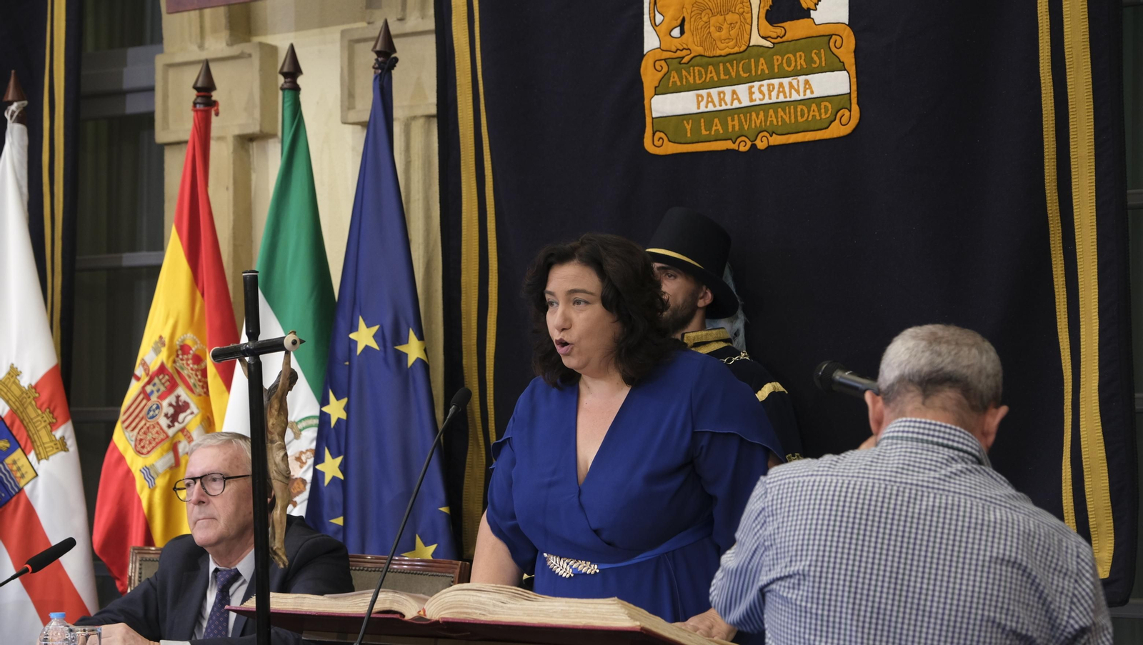 Imágenes del acto de constitución de la Diputación de Almería