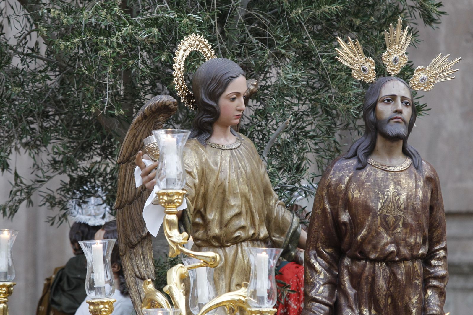 Imágenes de la Procesión de Estudiantes. Semana Santa Almería 2019
